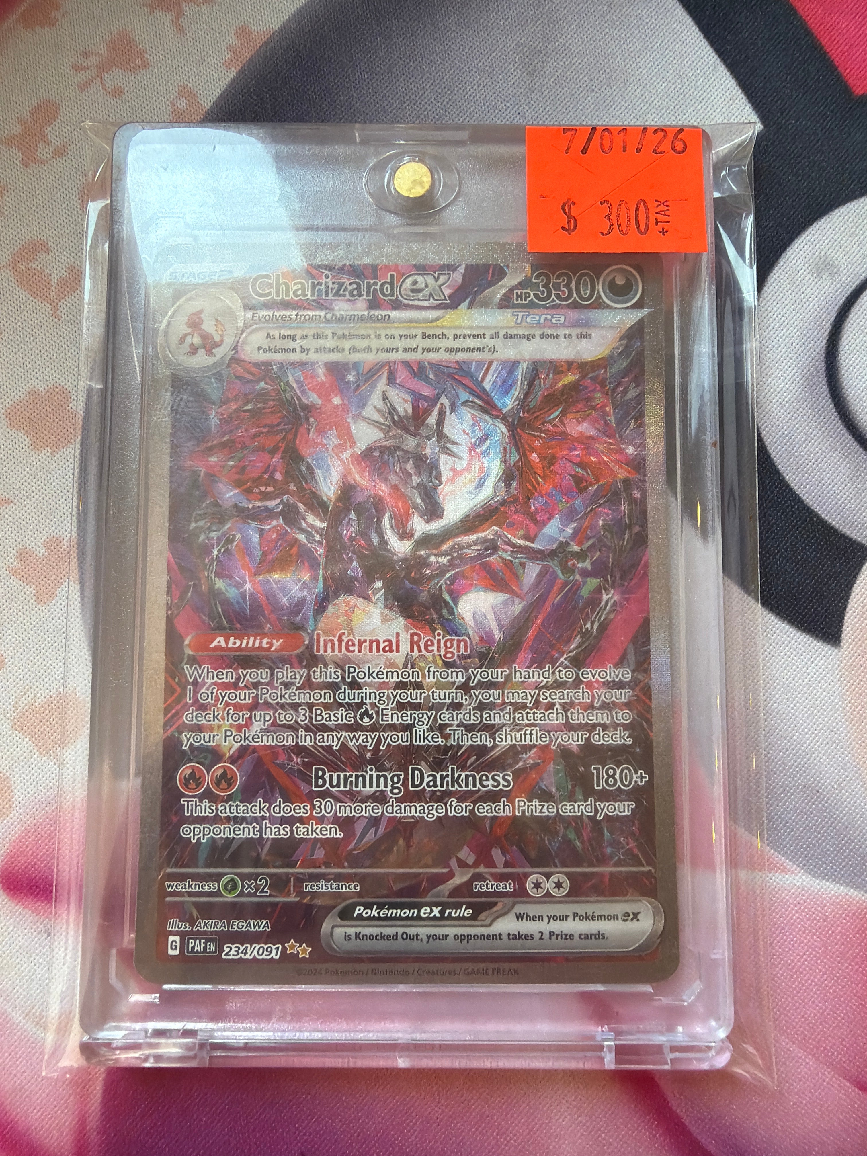 Charizard EX SIR (RAW)