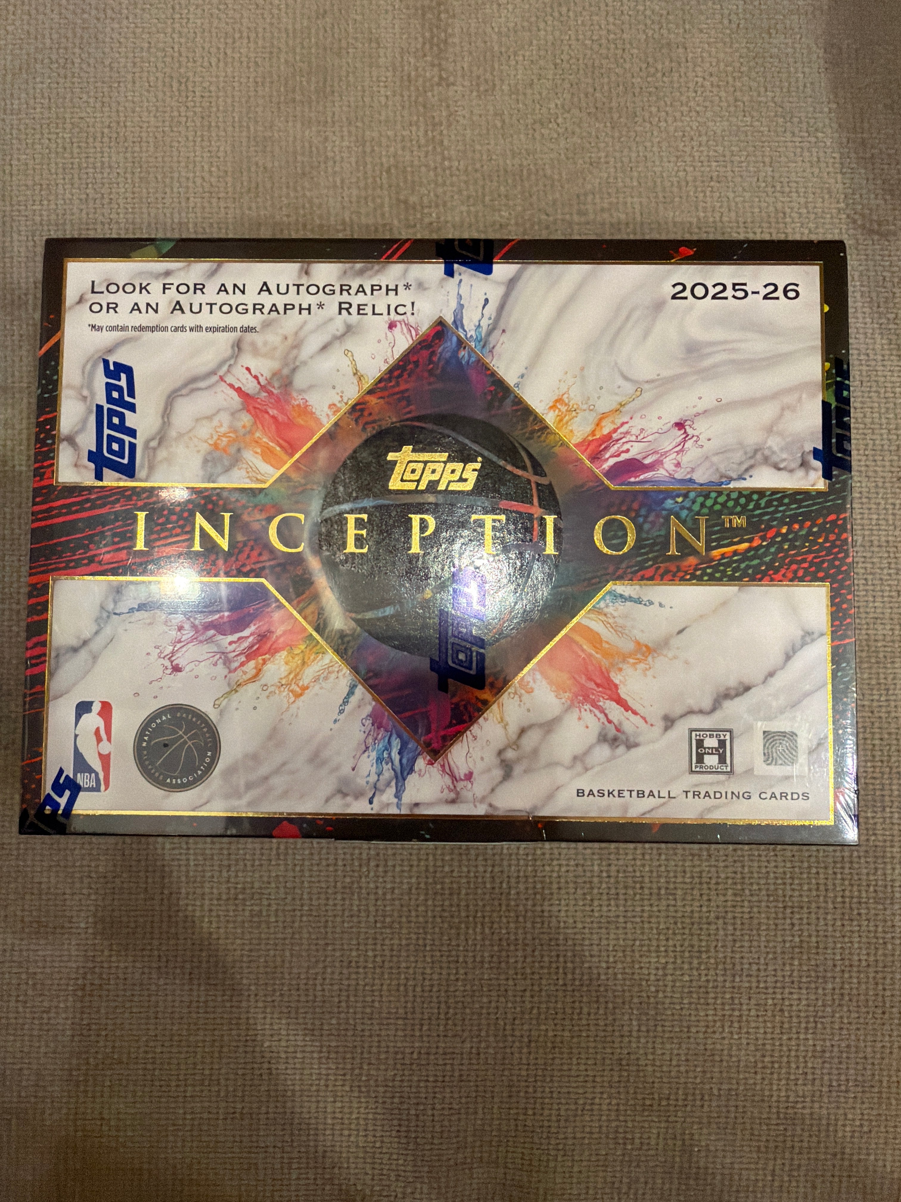 Topps Inception Basketball Hobby Box