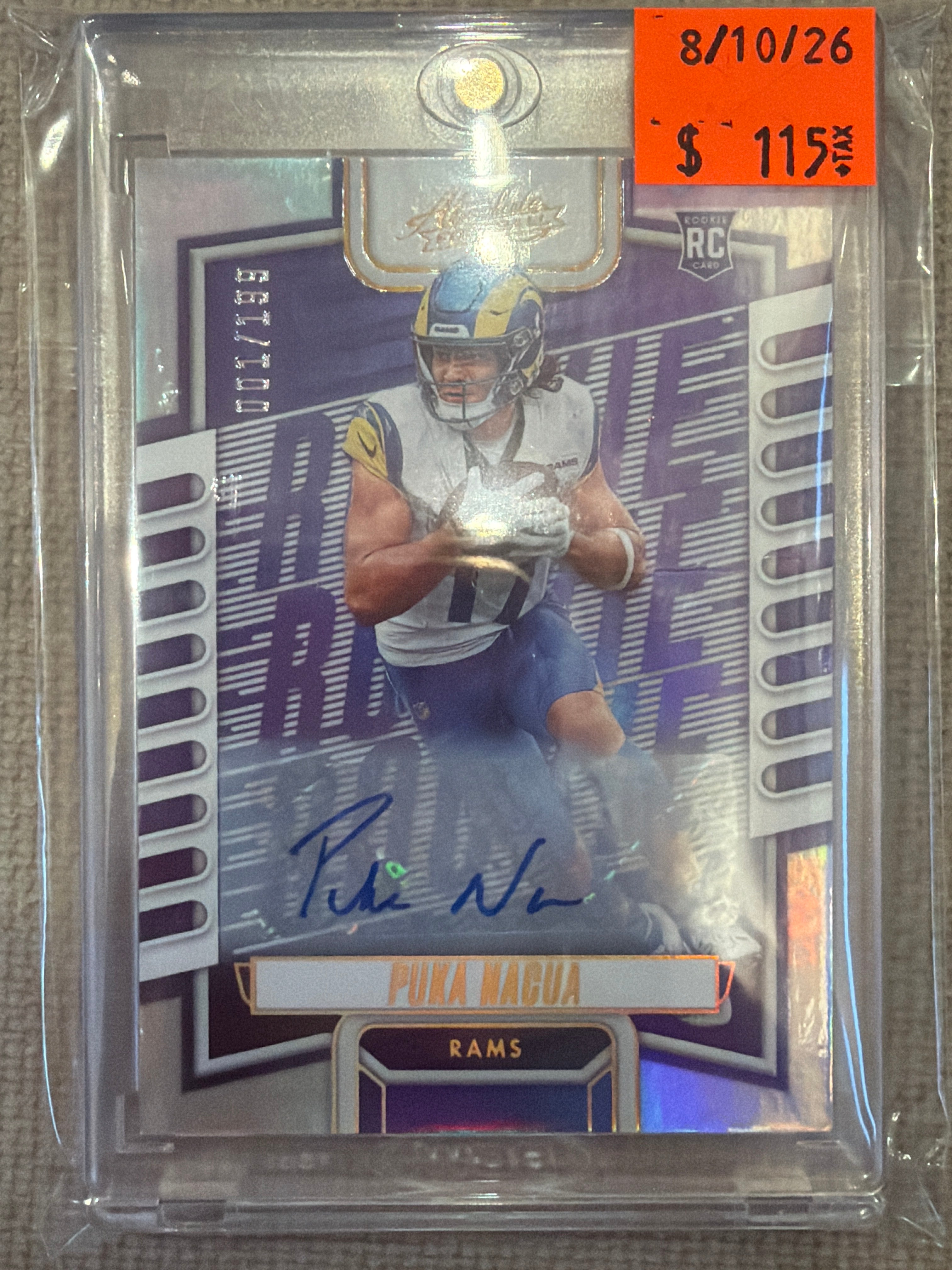 Puka Nacua Rookie Auto /199 (RAW)