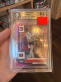 2022 Clearly Donruss Pink Joe Burrow BGS 9.5 (229)