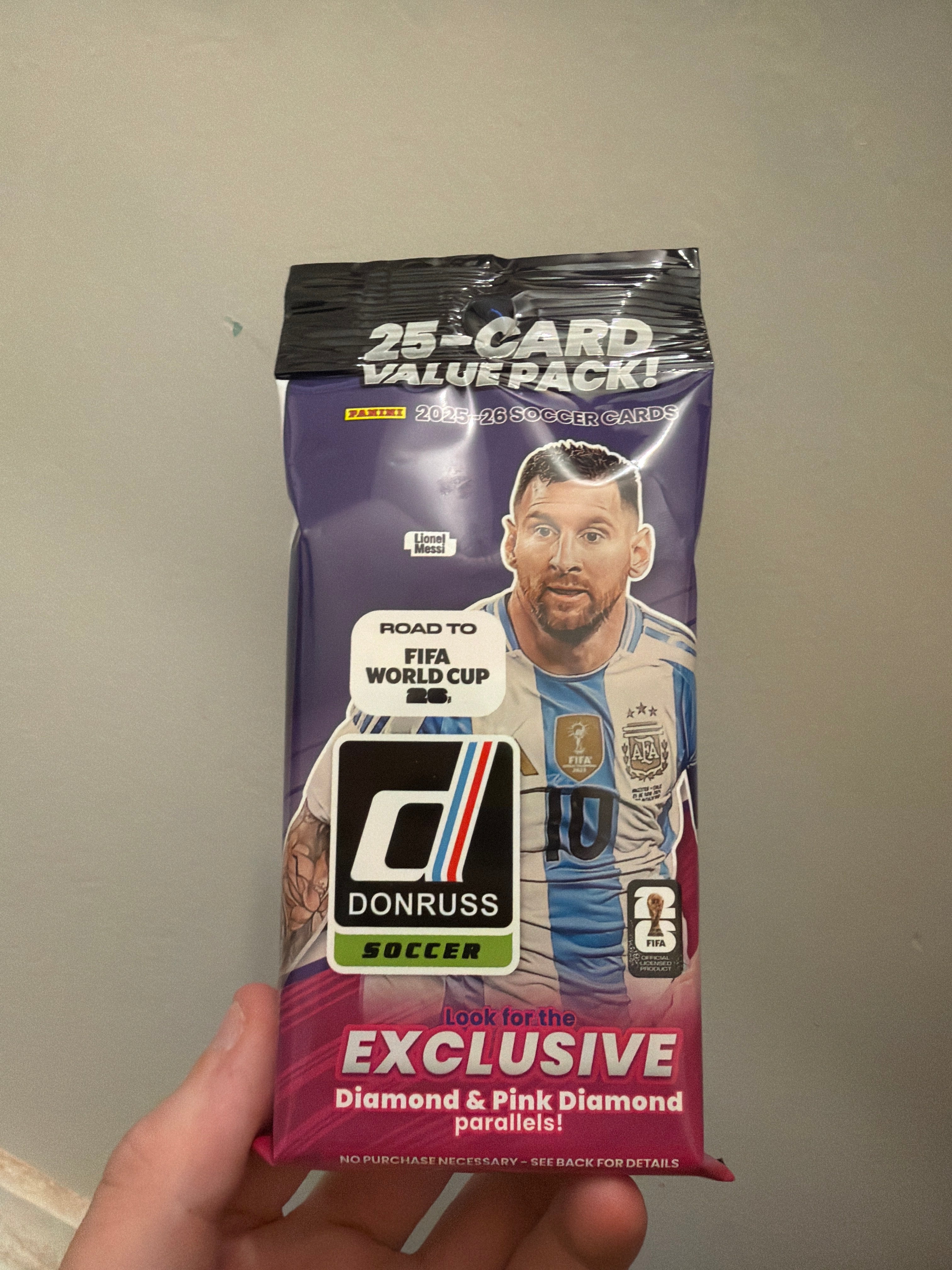 2025-26 Donruss Road To FIFA World Cup Fat Pack