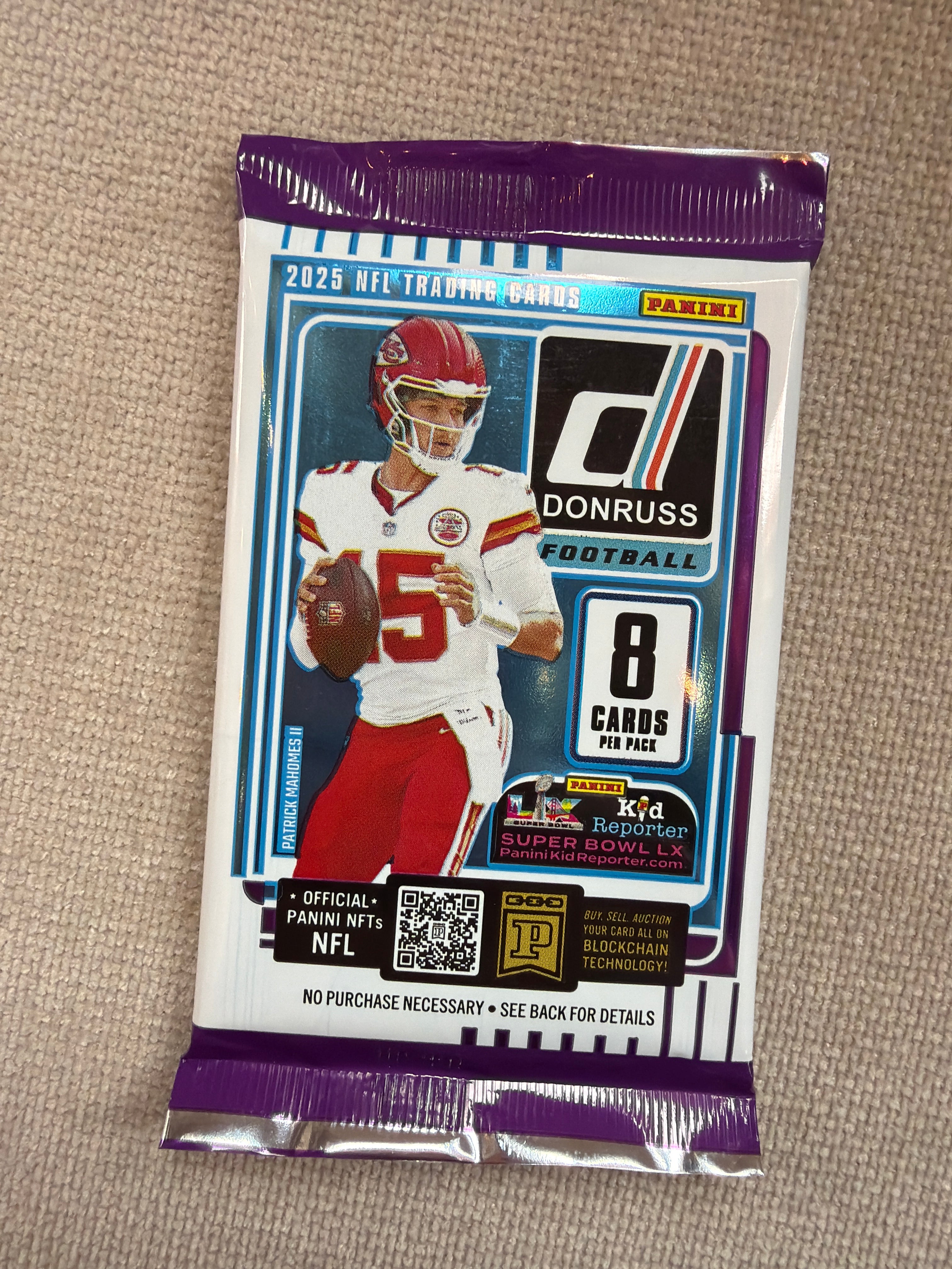 2025 Donruss NFL Retail Pack
