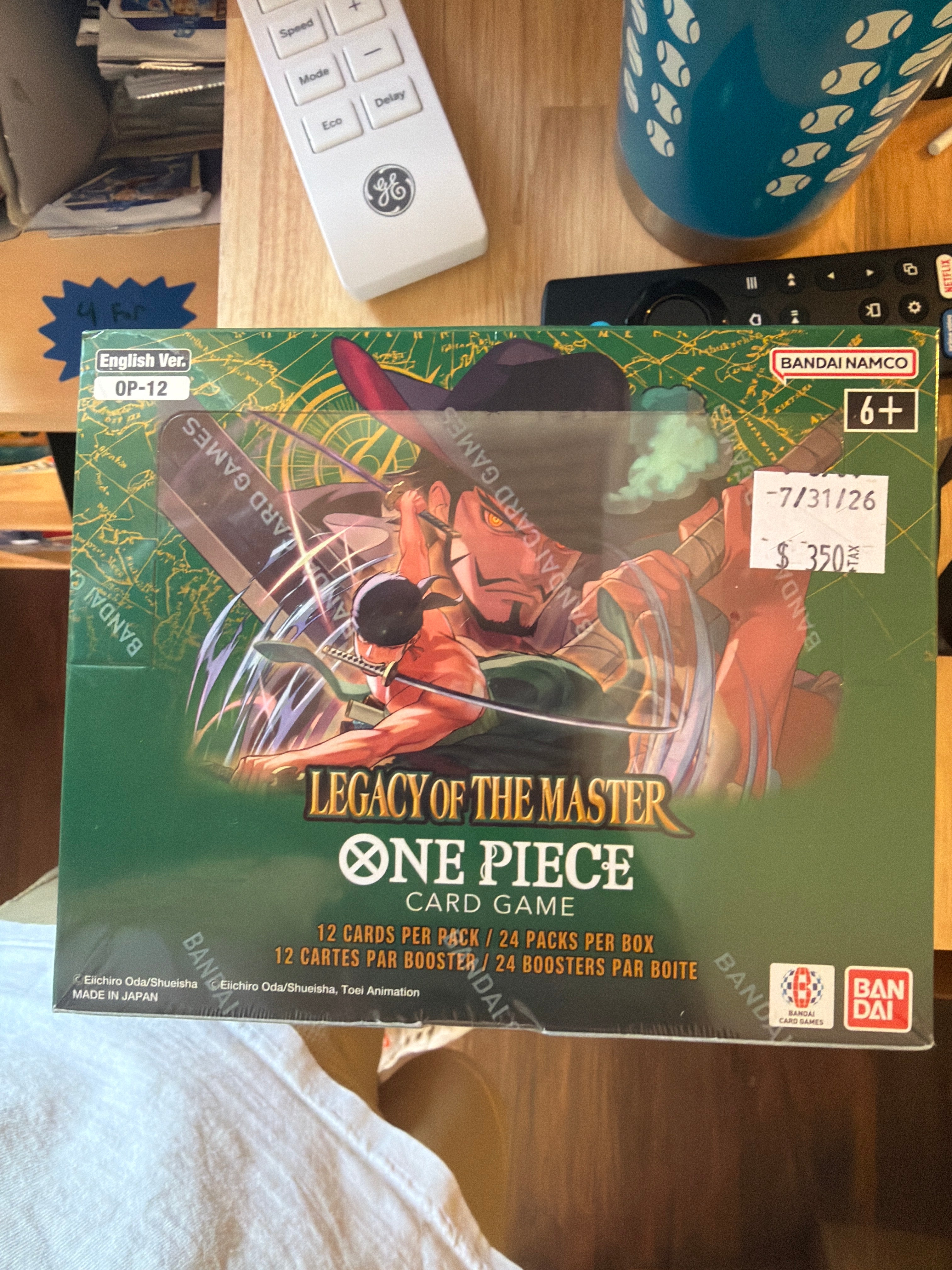 One Piece Legacy of The Master Booster Box (OP12)
