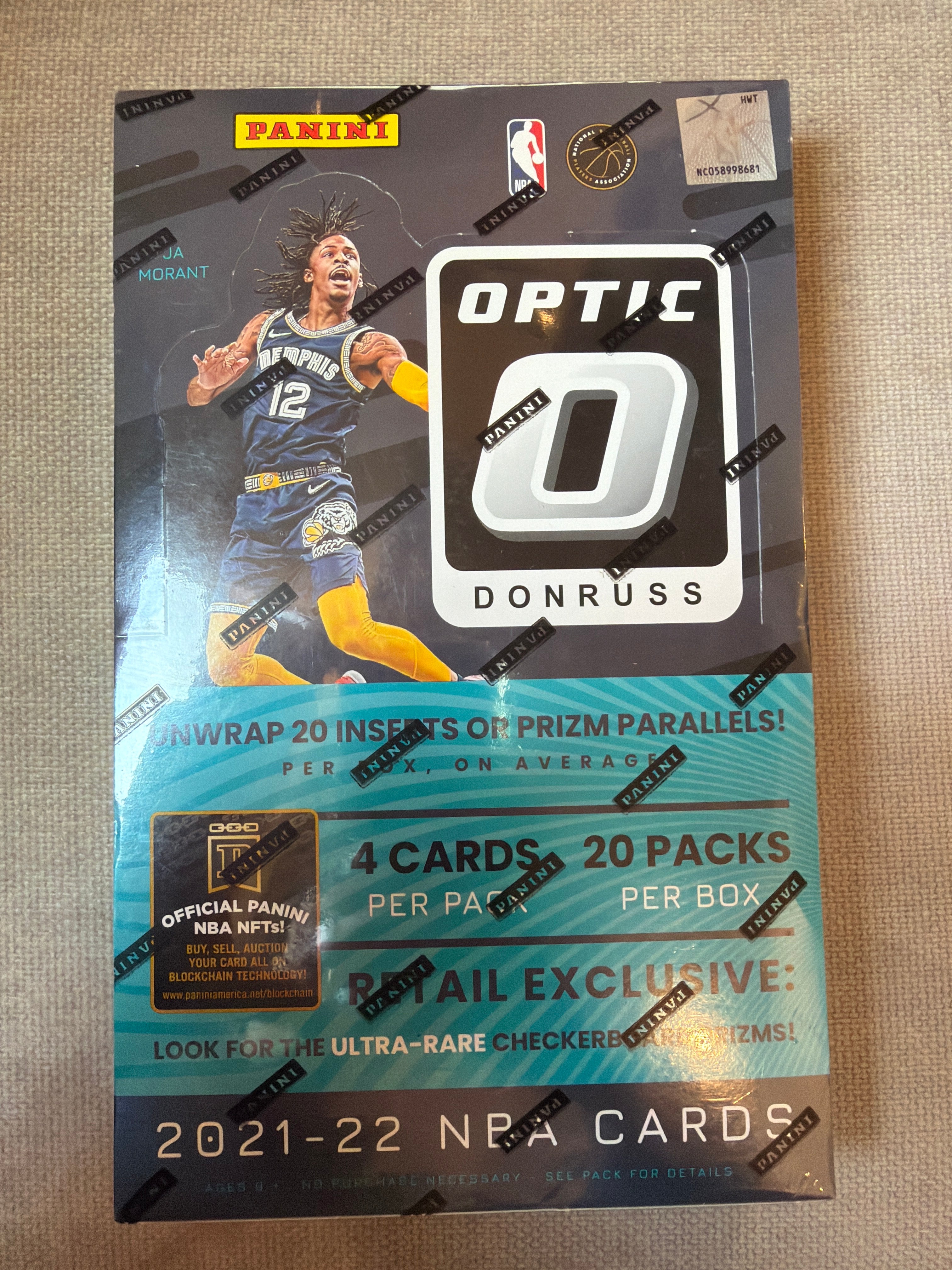 2021-22 Optic Retail Box