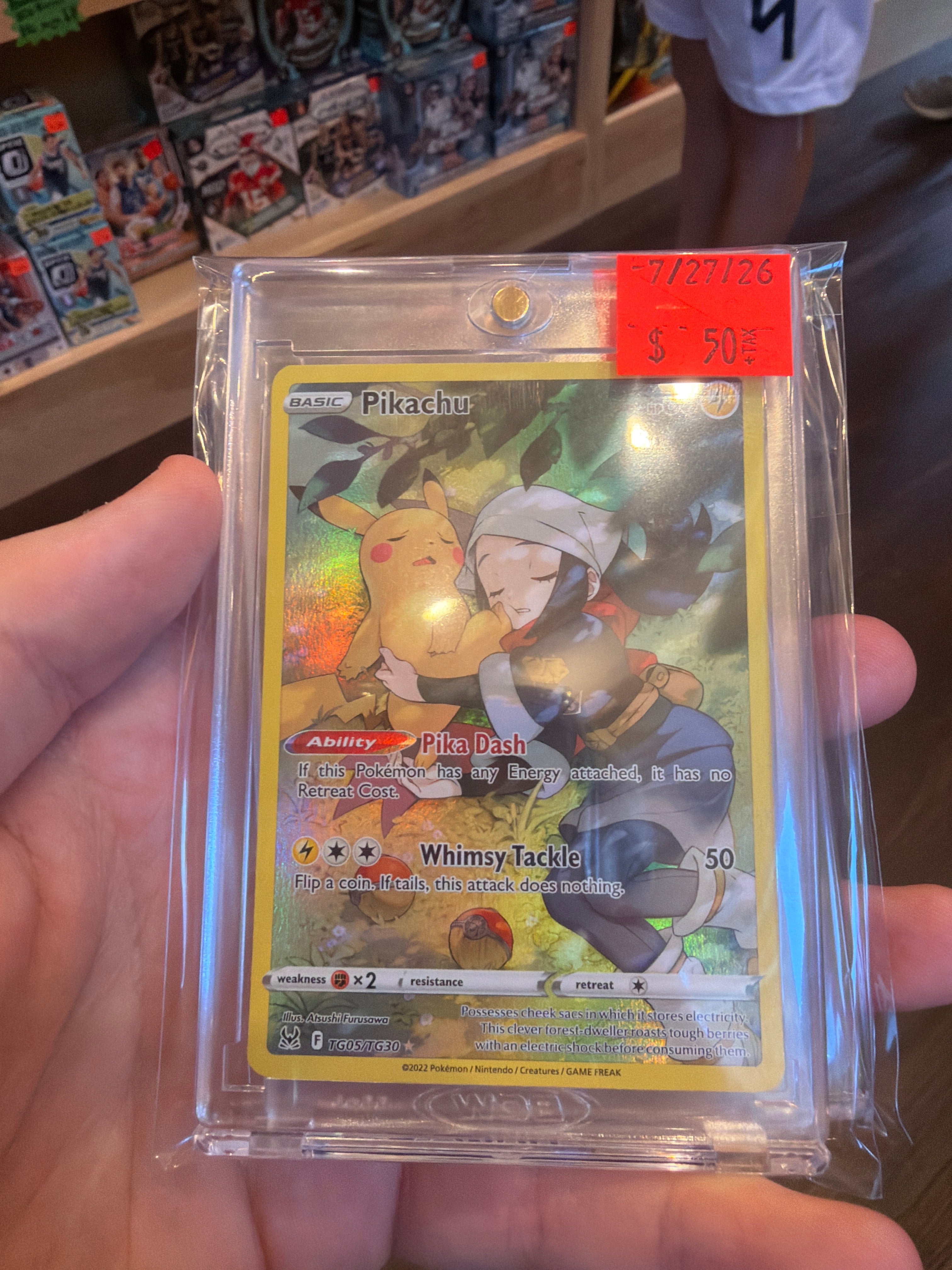 Pikachu Trainer Gallery RAW