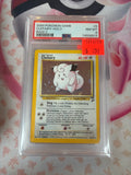 2000 Pokemon Game Clefairy Holo Base II PSA 8 (913)