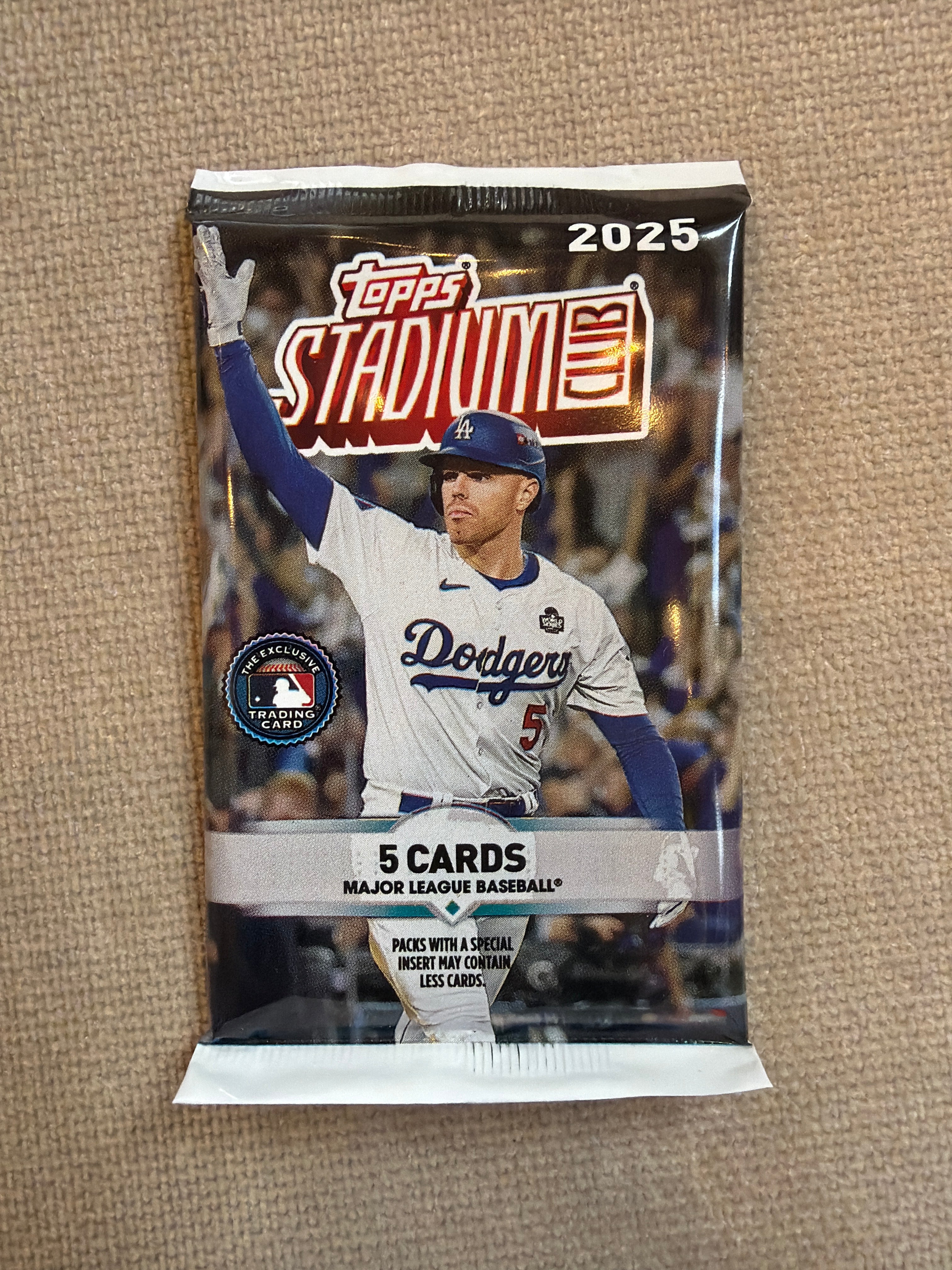 2025 Topps Stadium Club Blaster Pack