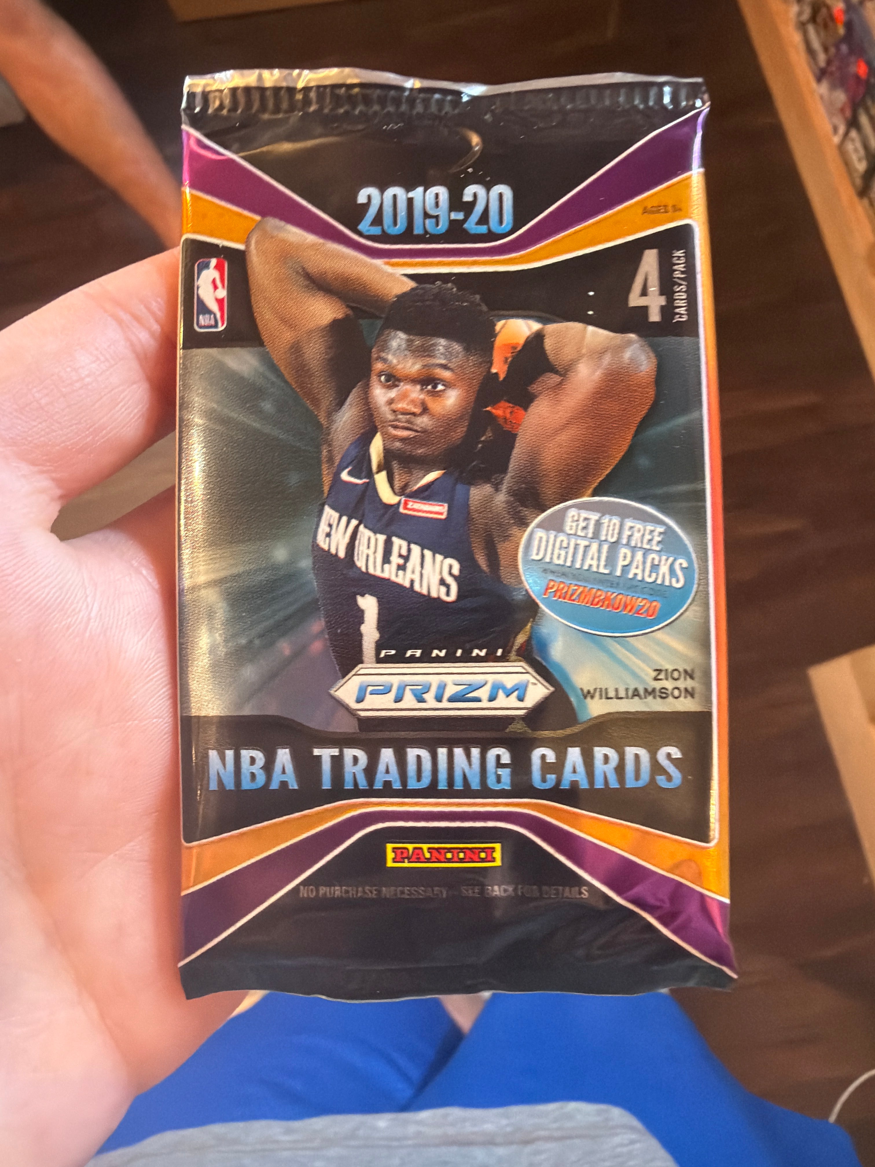 2019-20 Prizm NBA Retail Pack