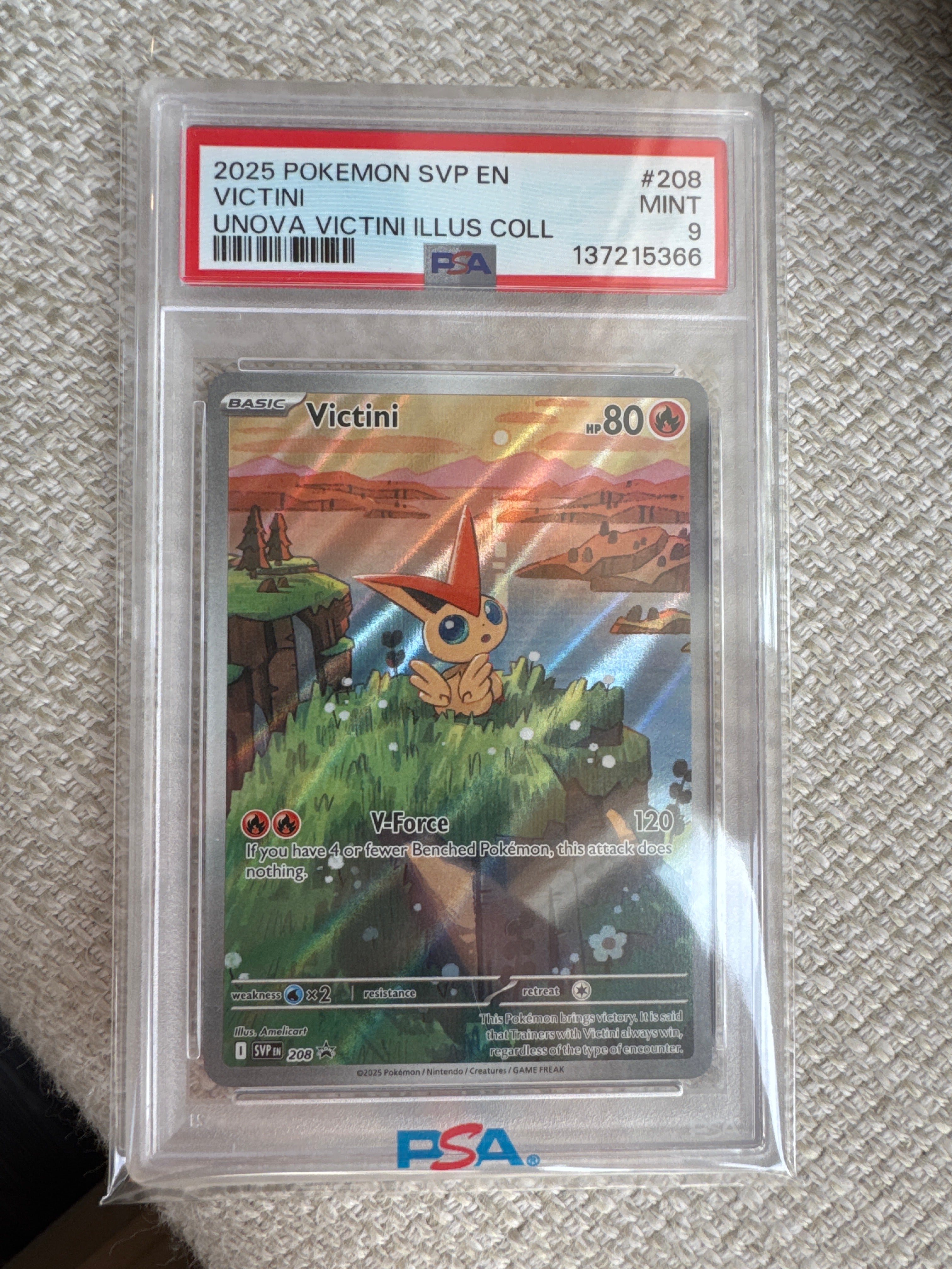 Victini Unova PSA 9 (366)