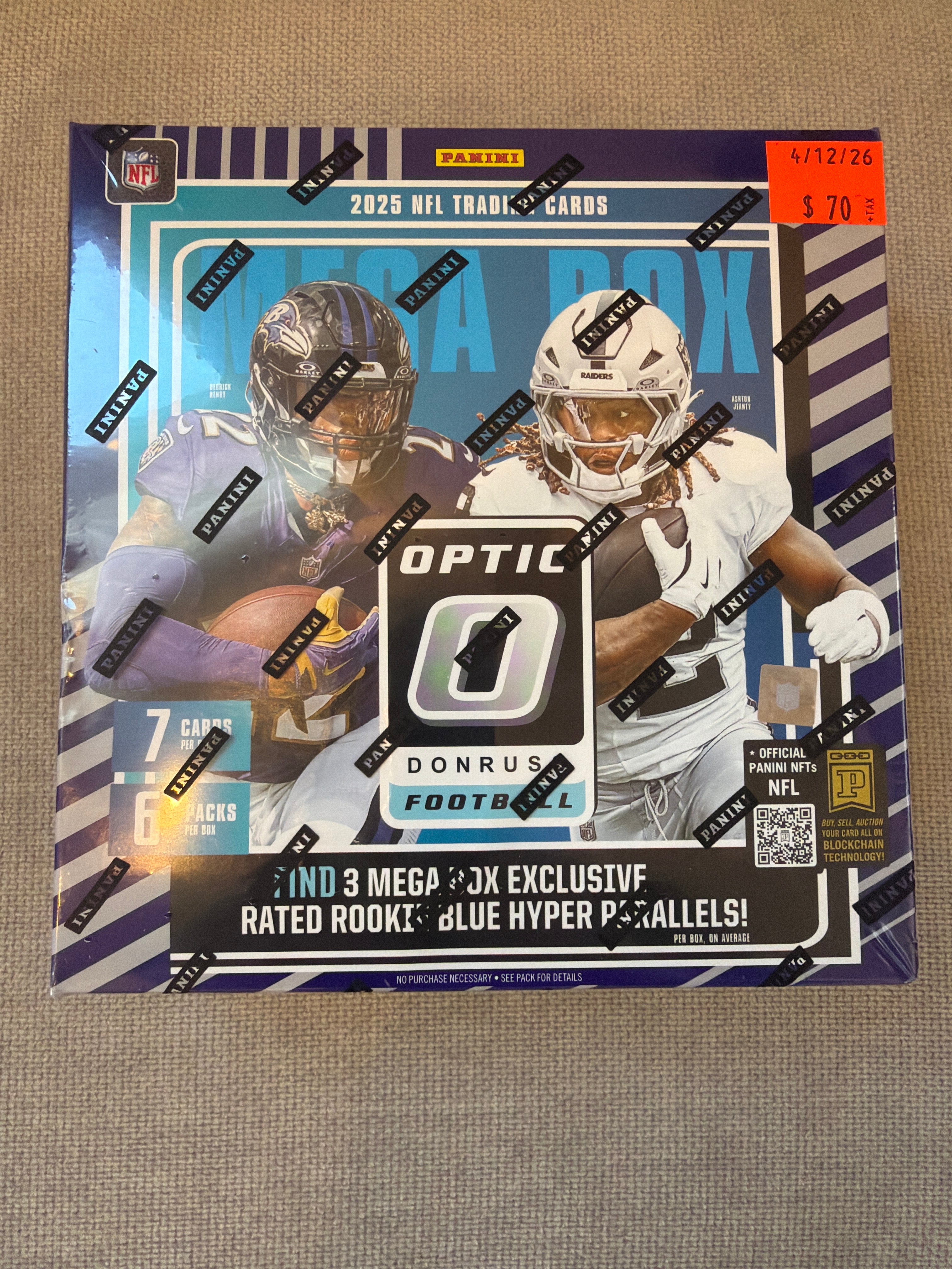 2025-26 Donruss Optic Mega Box