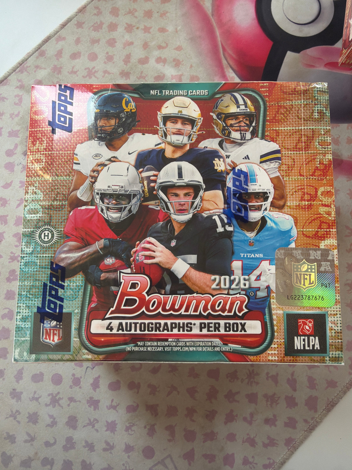 Bowman NFL Jumbo Hobby Box
