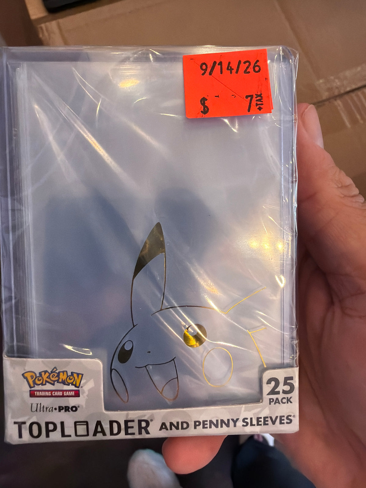 Pikachu top loader