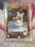 John Blackwell Autograph /50 Bowman U Chrome (RAW)