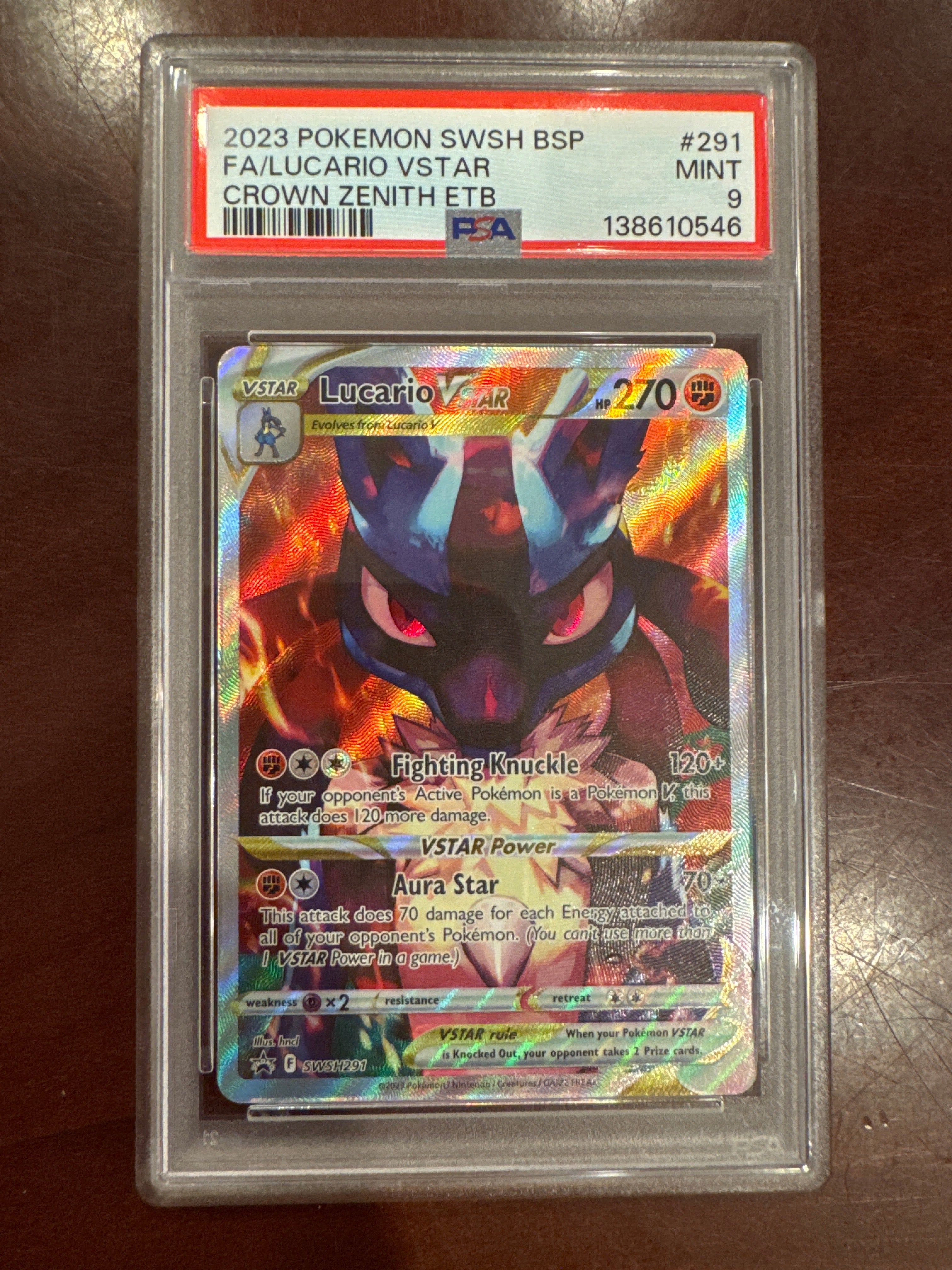 Lucario VSTAR Crown Zenith (546)