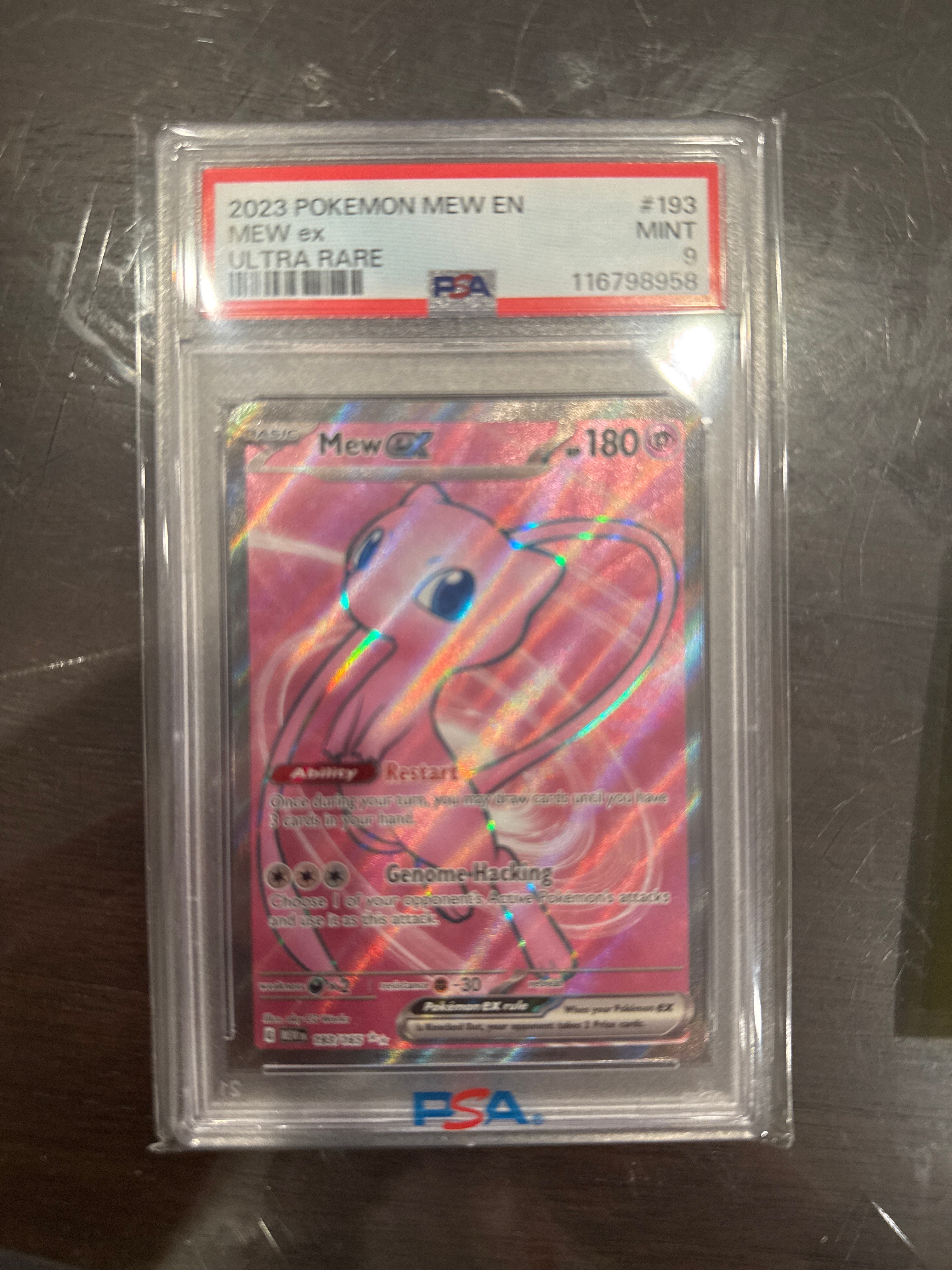 Mex ex 151 Ultra Rare PSA 9 (958)
