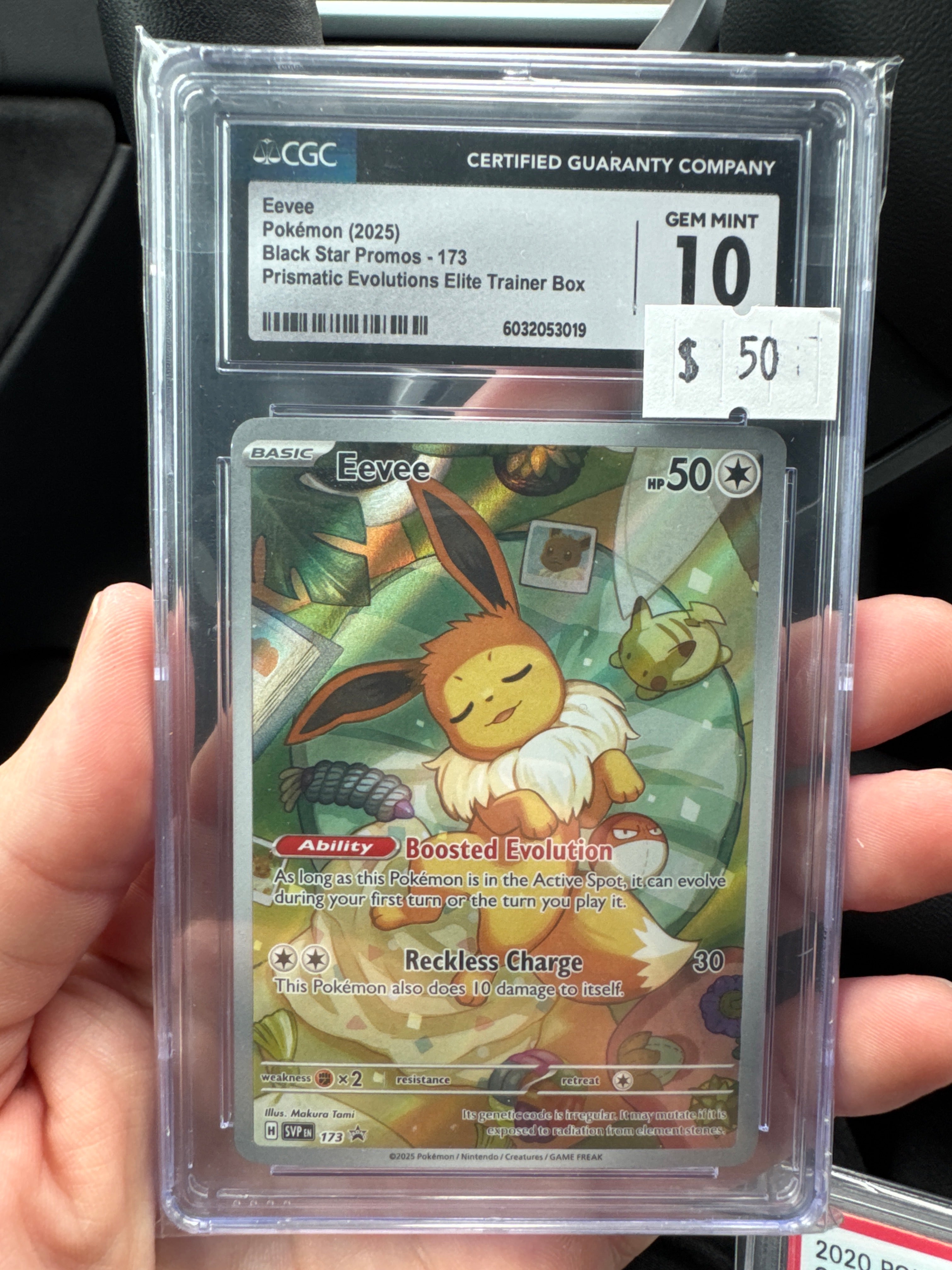 Pokemon Eevee Black Star Promo 173 CGC 10