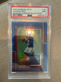 2025 DONRUSS OPTIC Jaxson Dart Blue Hyper #JDT PSA 9 (713)
