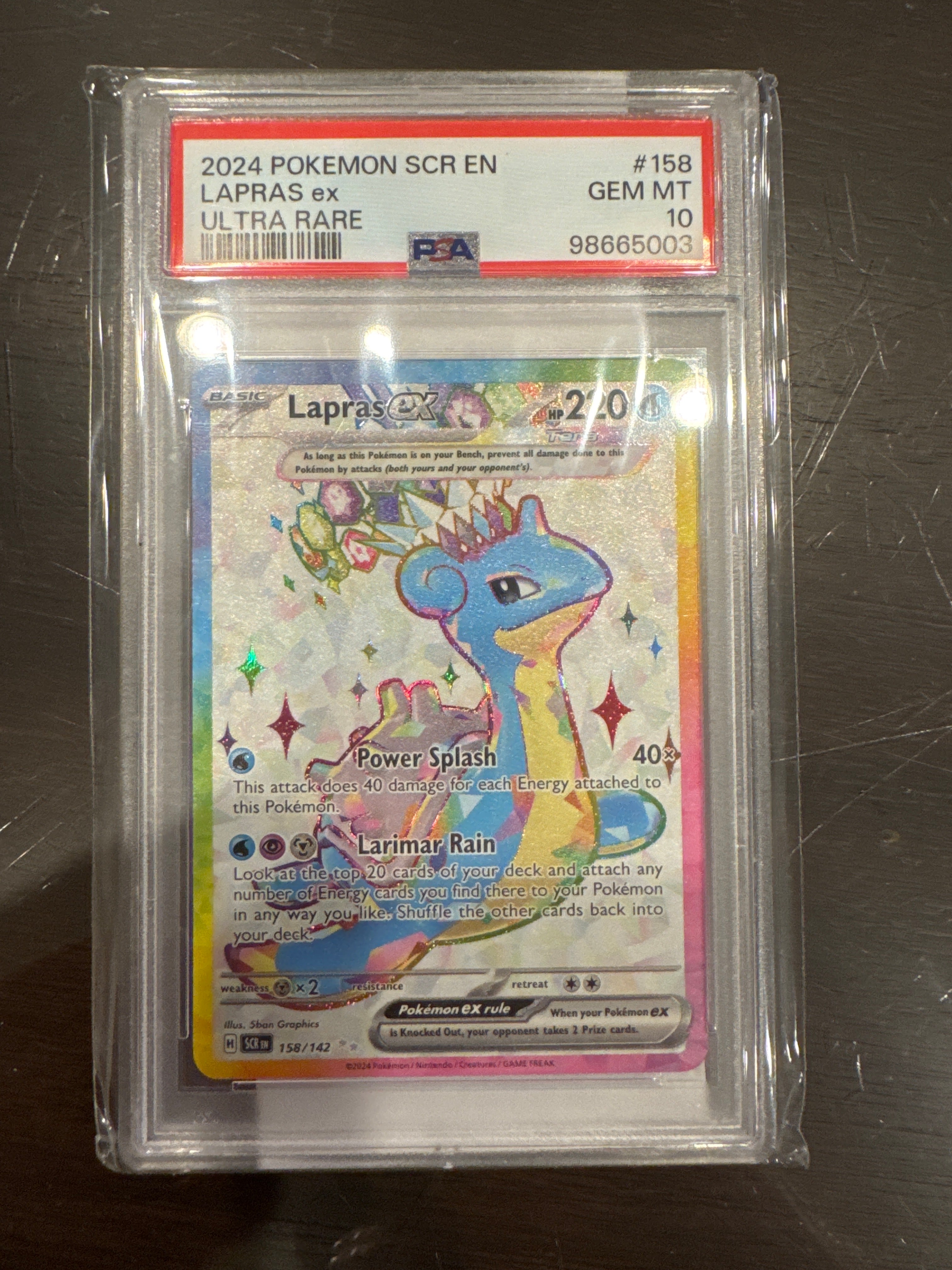 2024 Lapras ex PSA 10 (003)