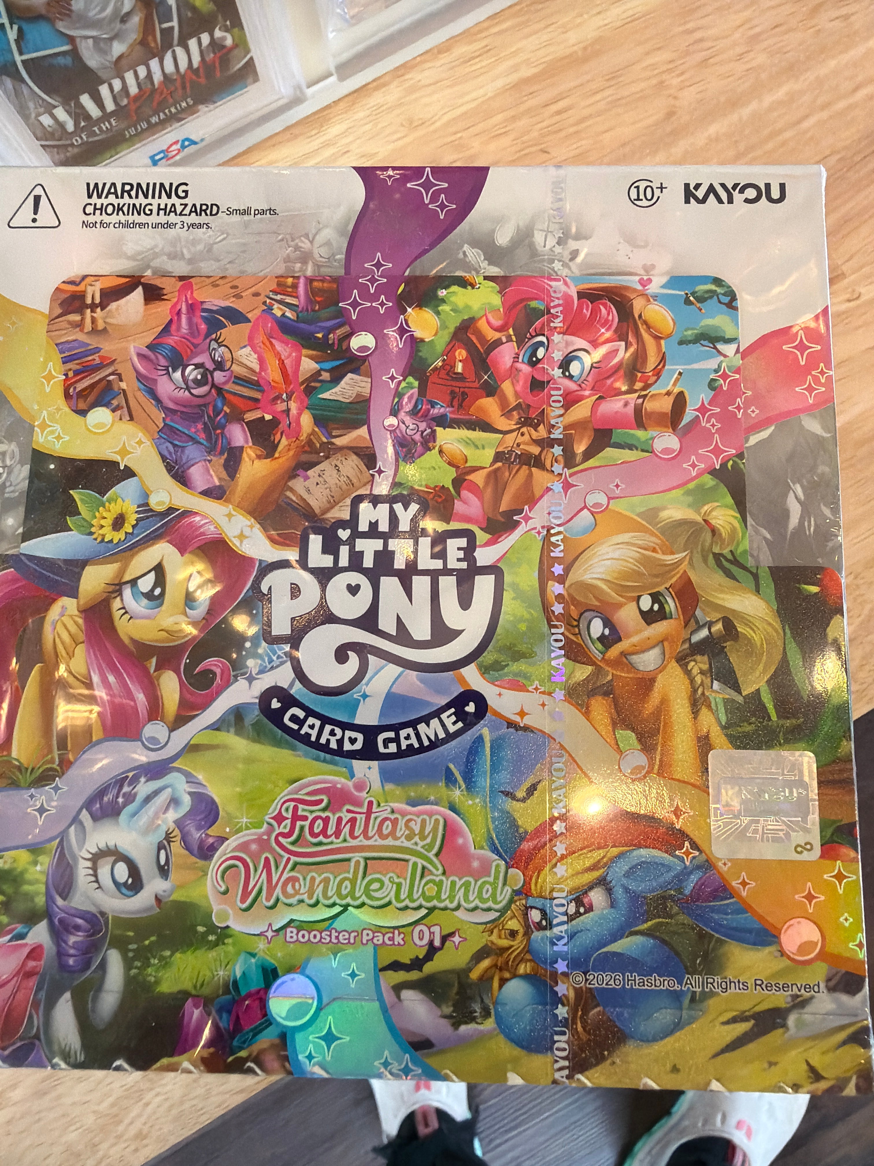 My little pony card game packs