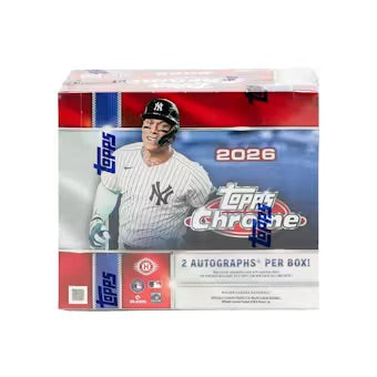 2026 Topps Chrome MLB Jumbo Hobby Box