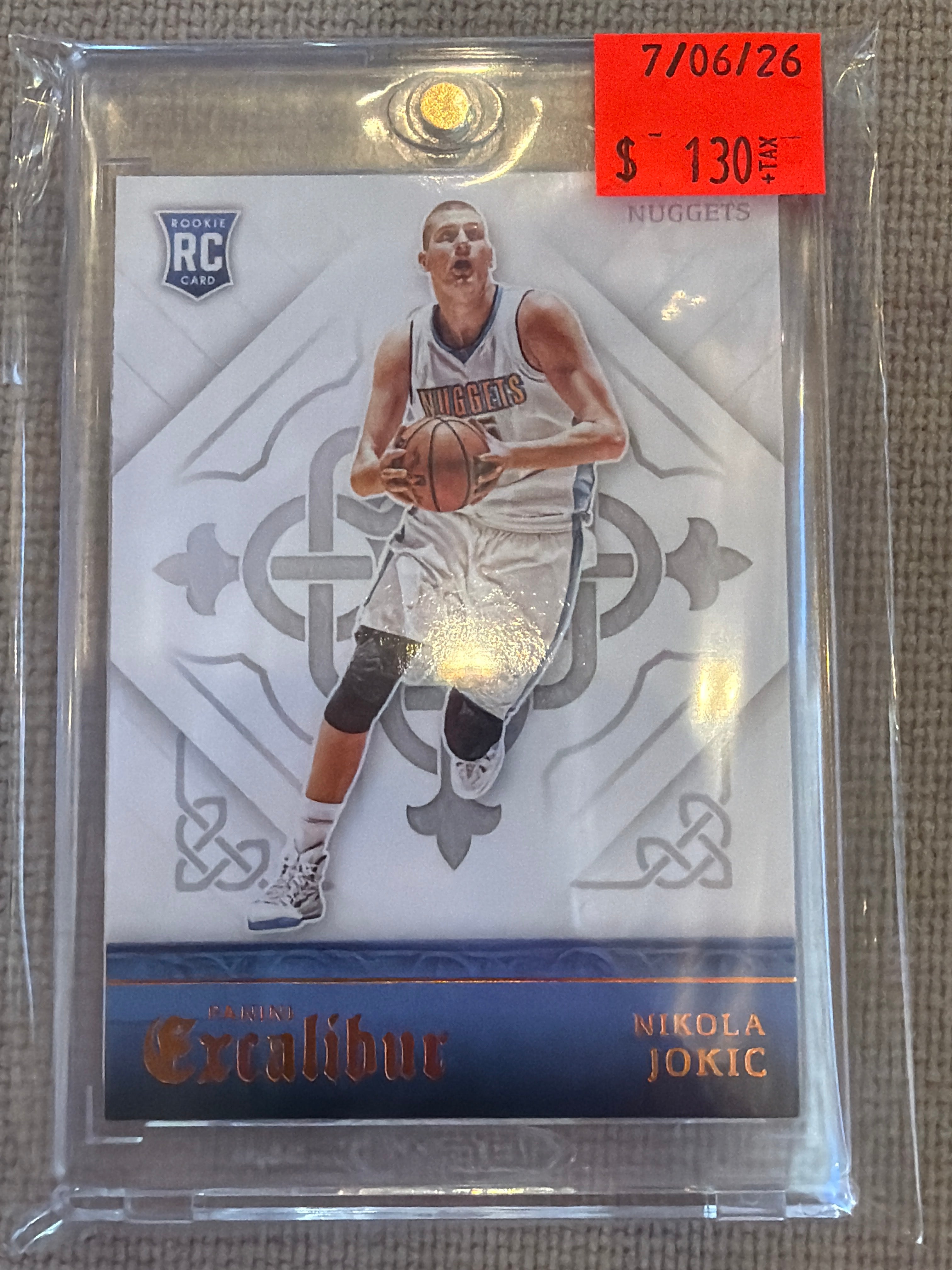 Nikola Jokic Excalibur Rookie (RAW)