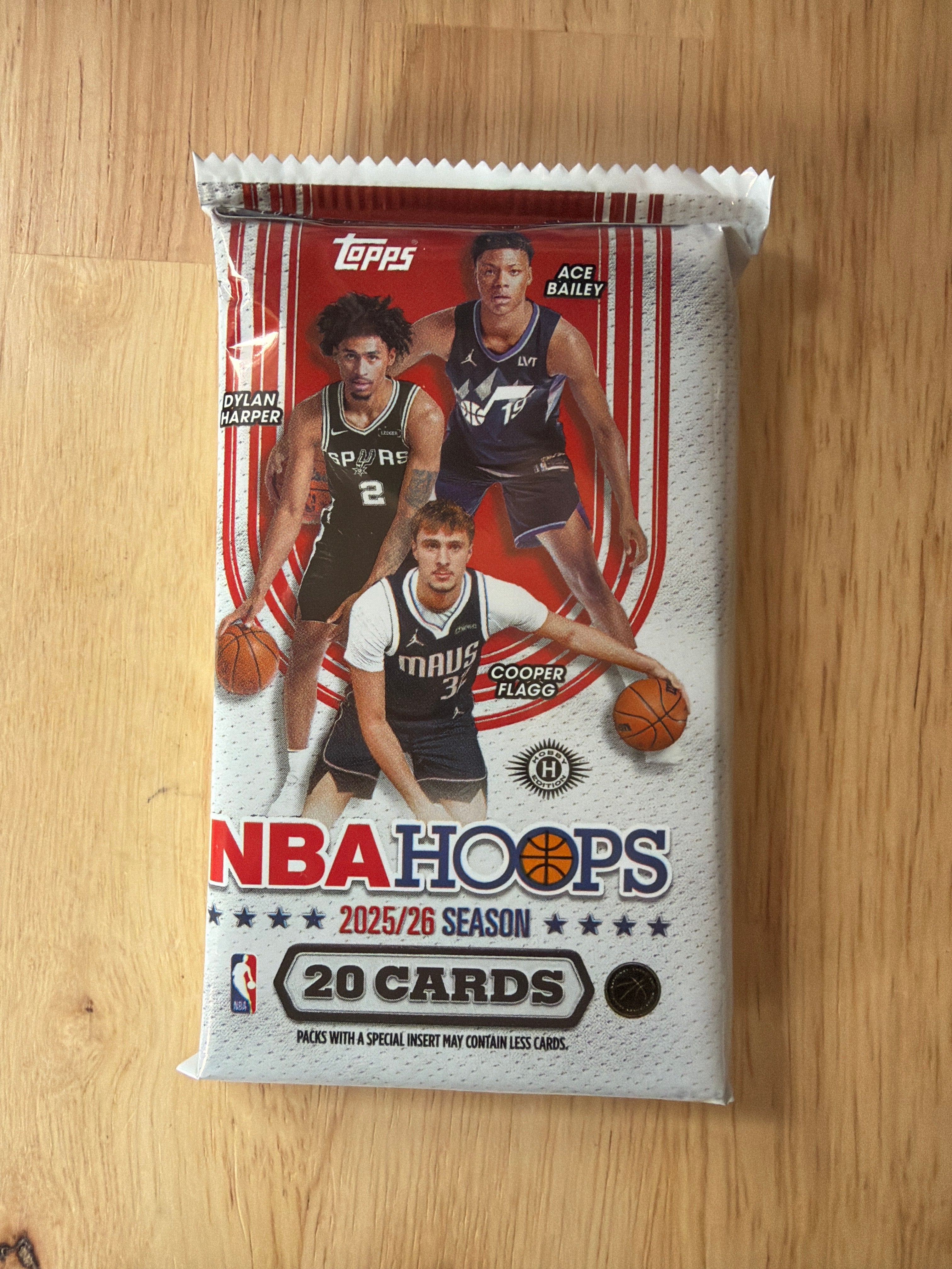 2025 Topps Hoops Jumbo Pack