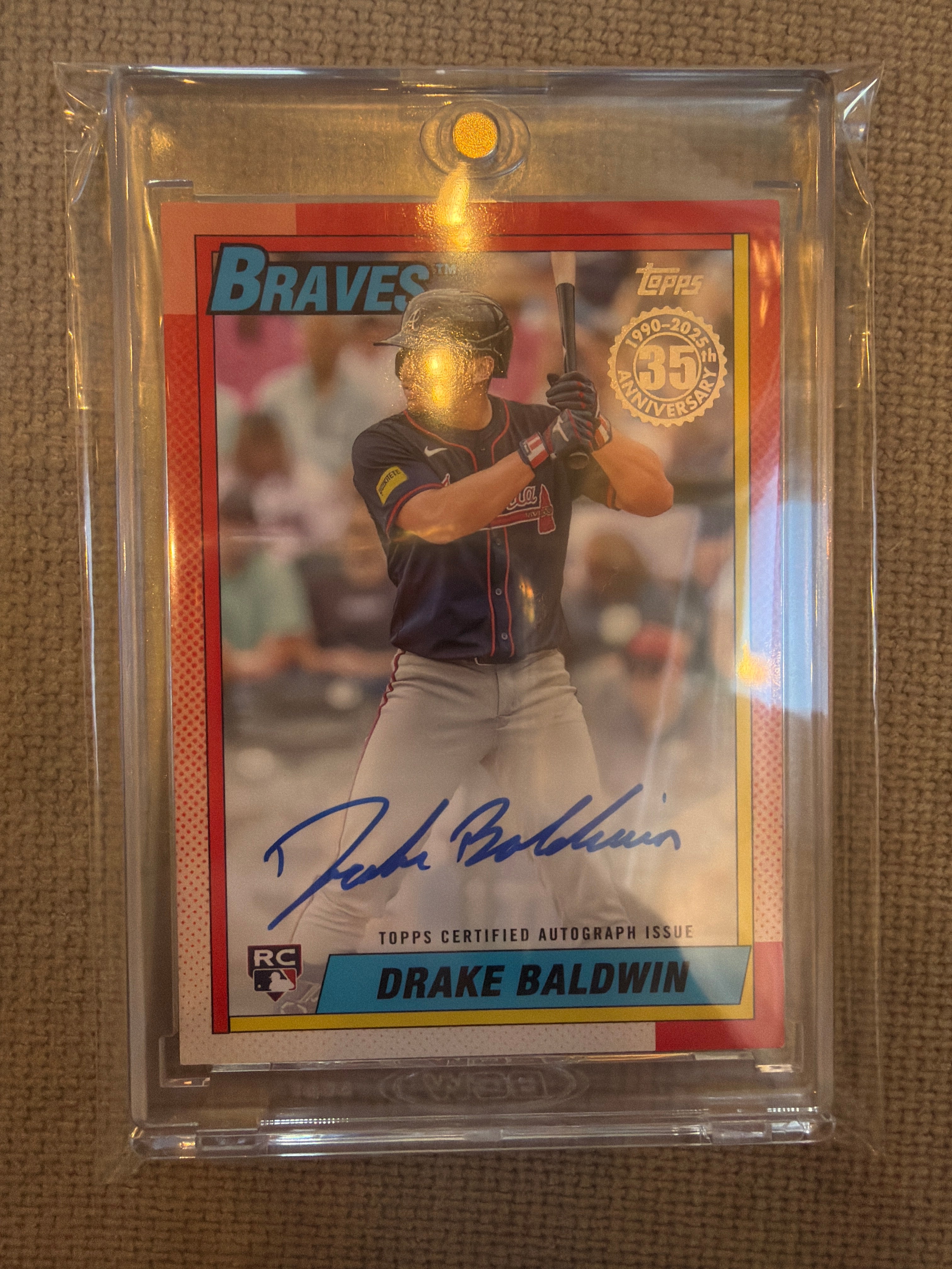 Drake Baldwin 35th Anniversary Auto (RAW)
