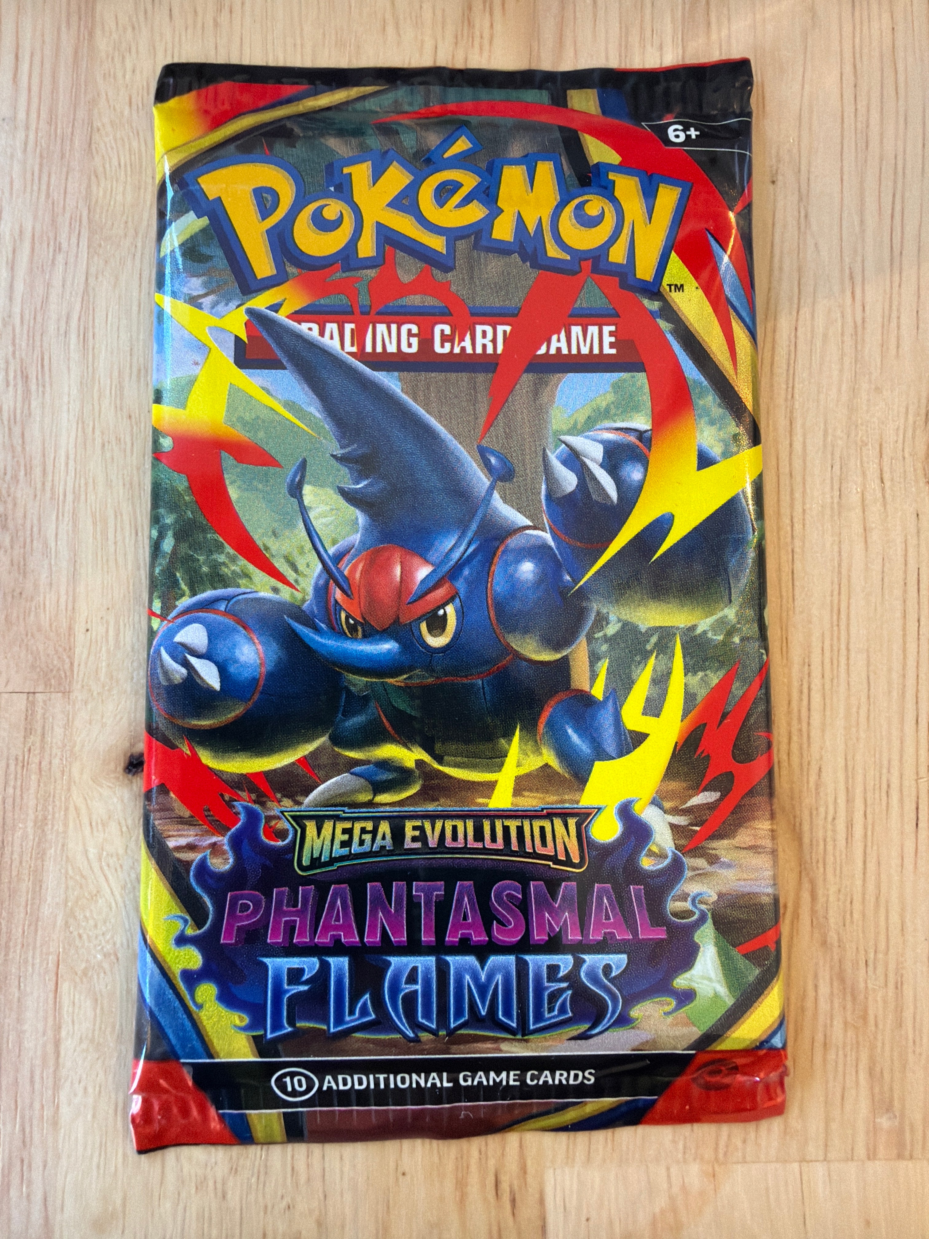 Pokémon mega evolutions phantasmal flames pack