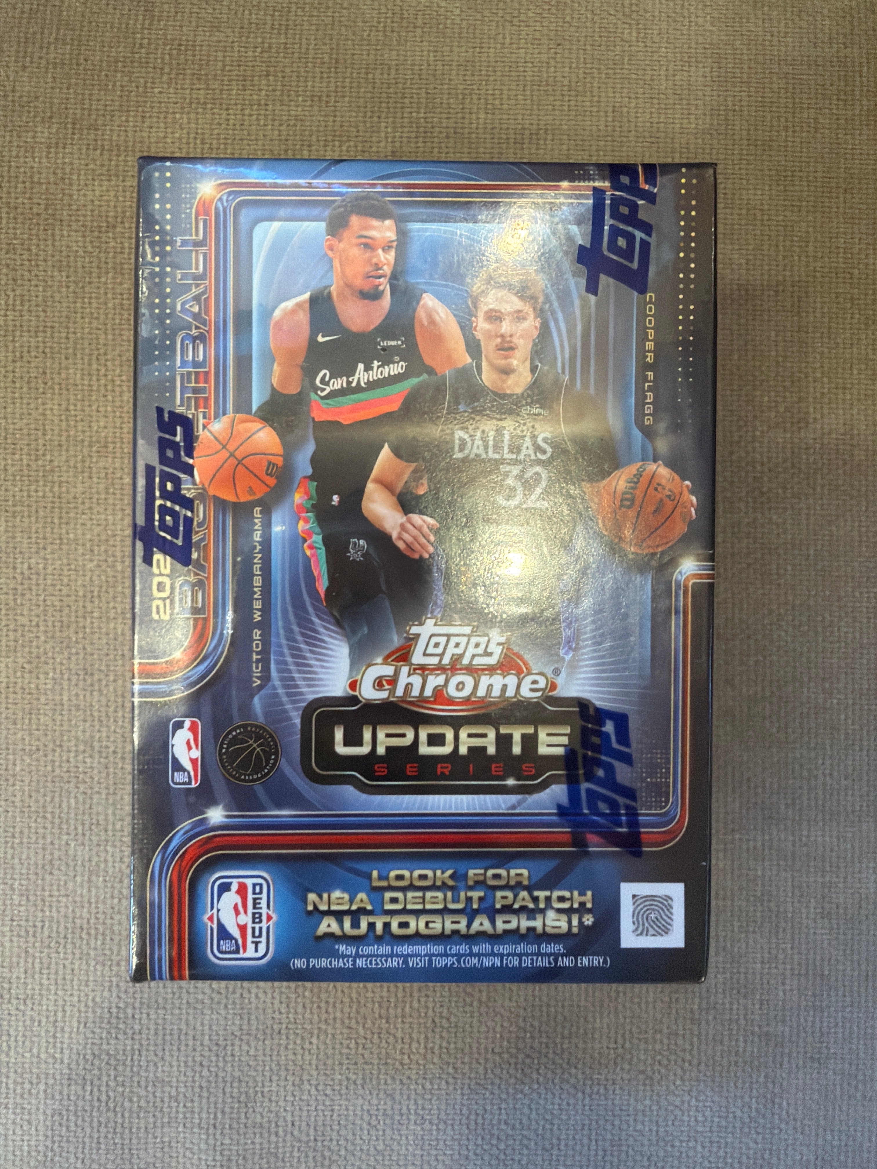 Topps Chrome Update Basketball Blaster Box