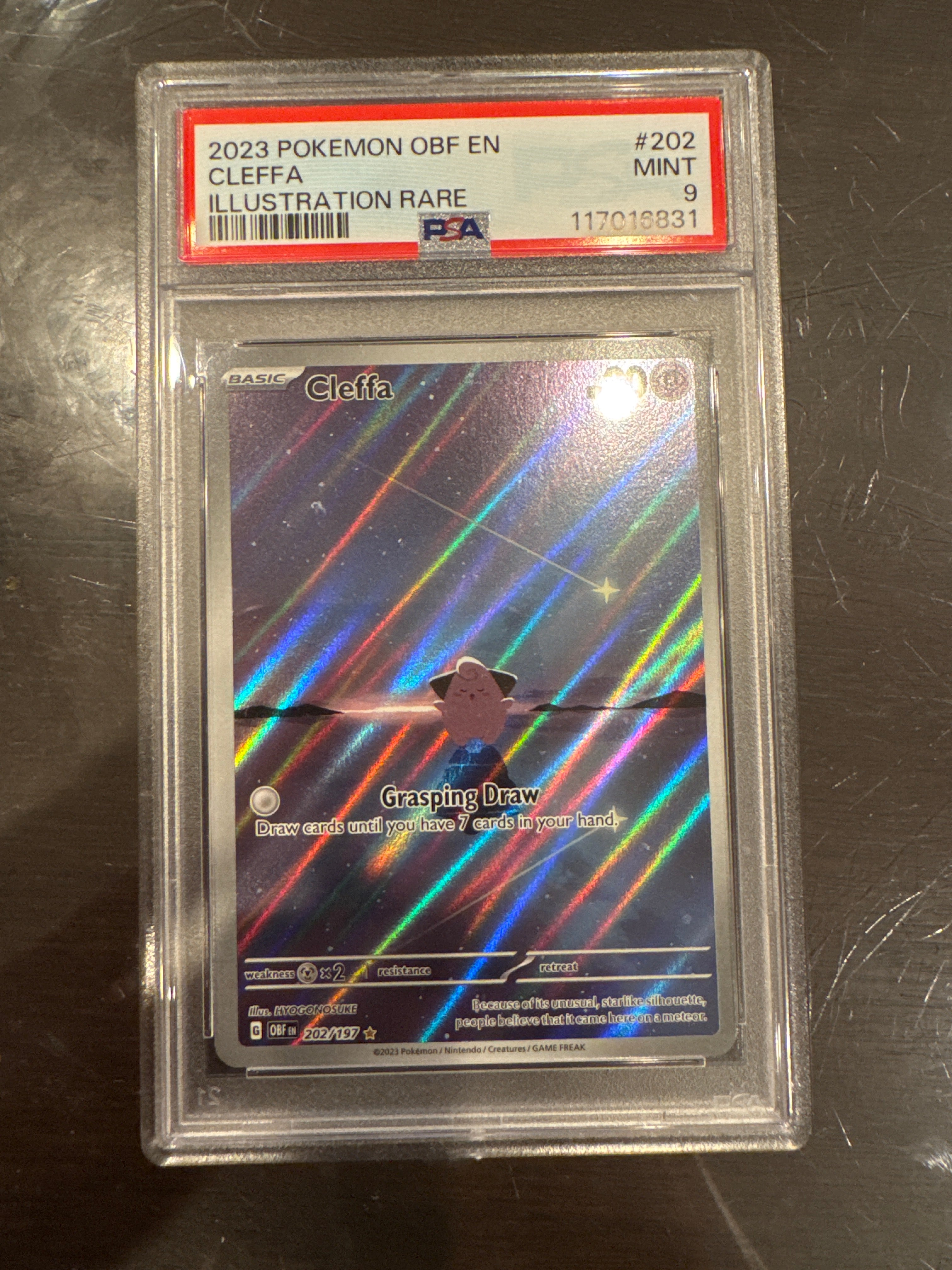 Cleffa IR PSA 9 (831)