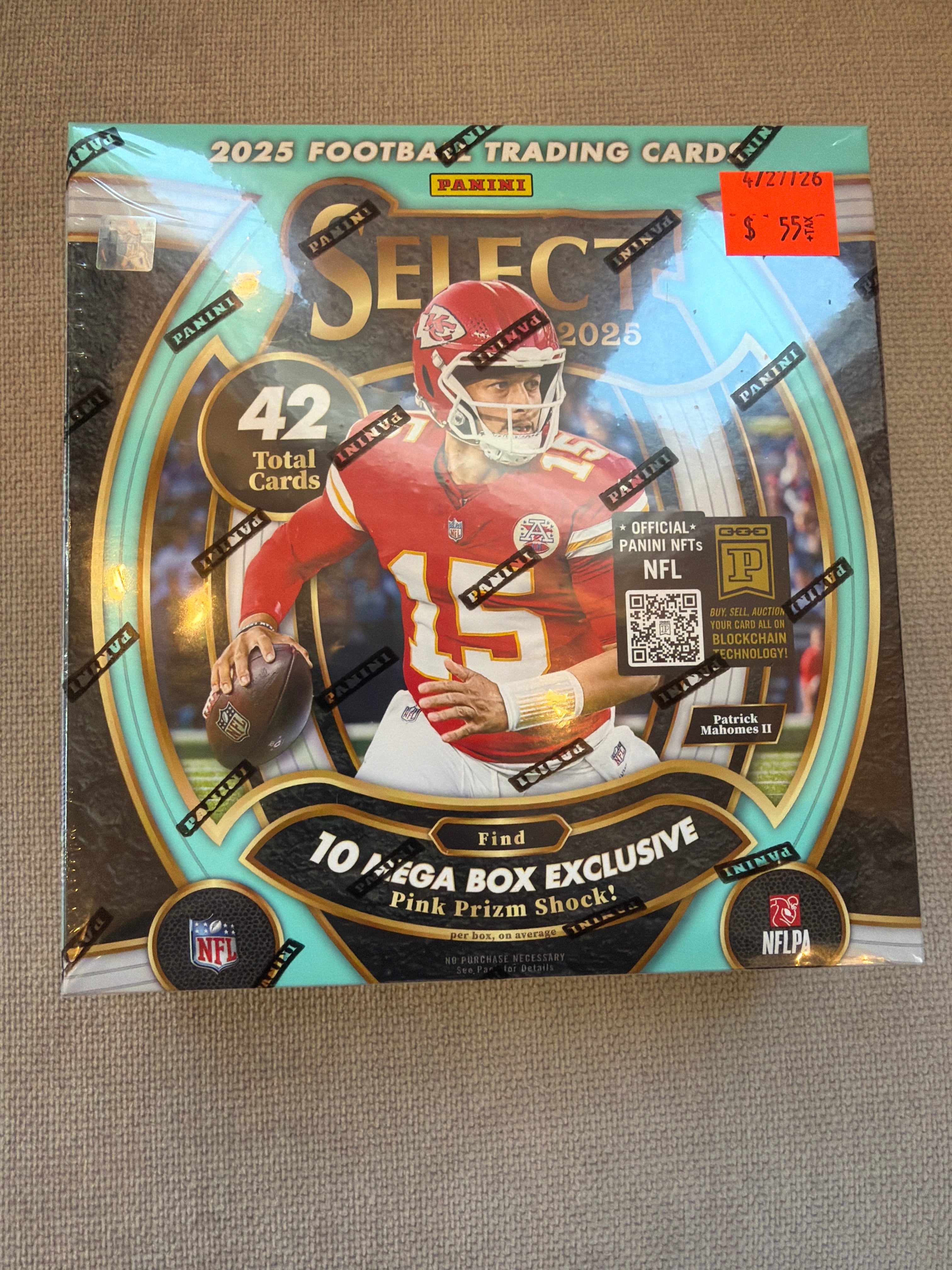2025 Select NFL Mega Box