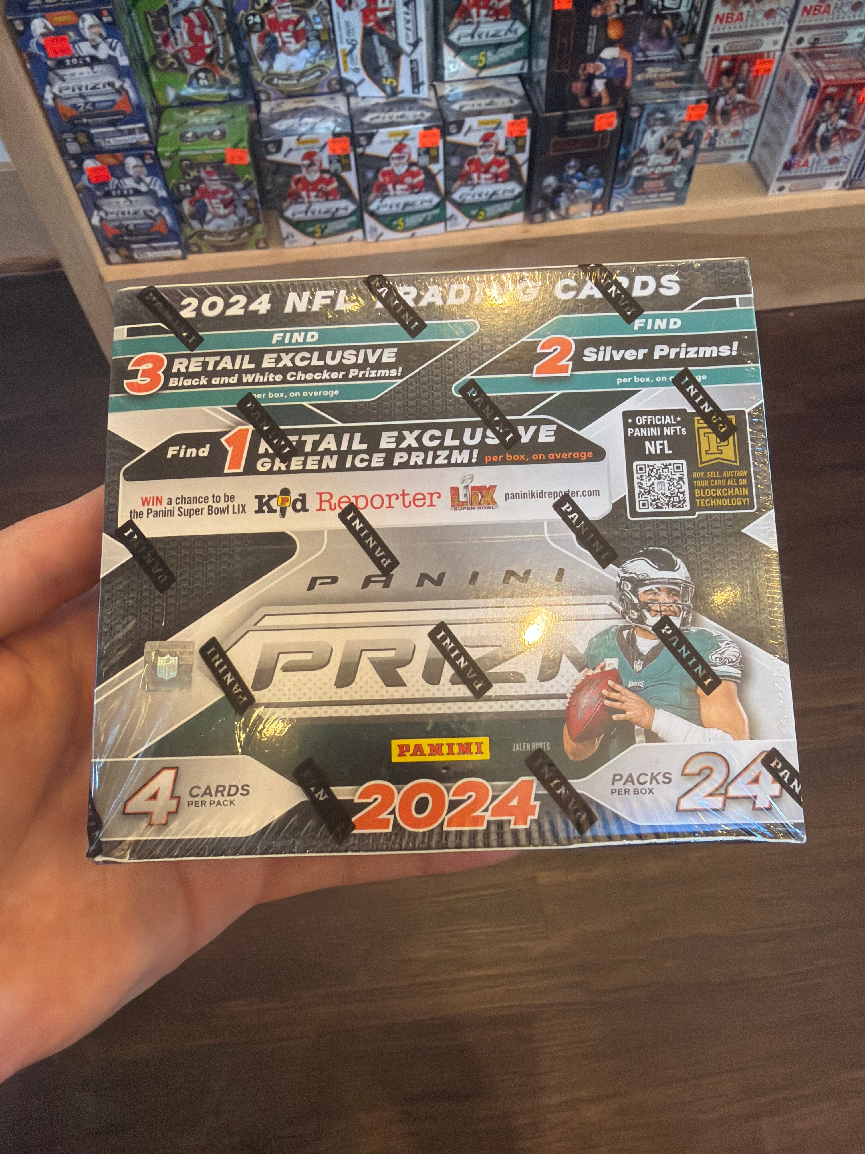 2024 Prizm NFL Retail Box