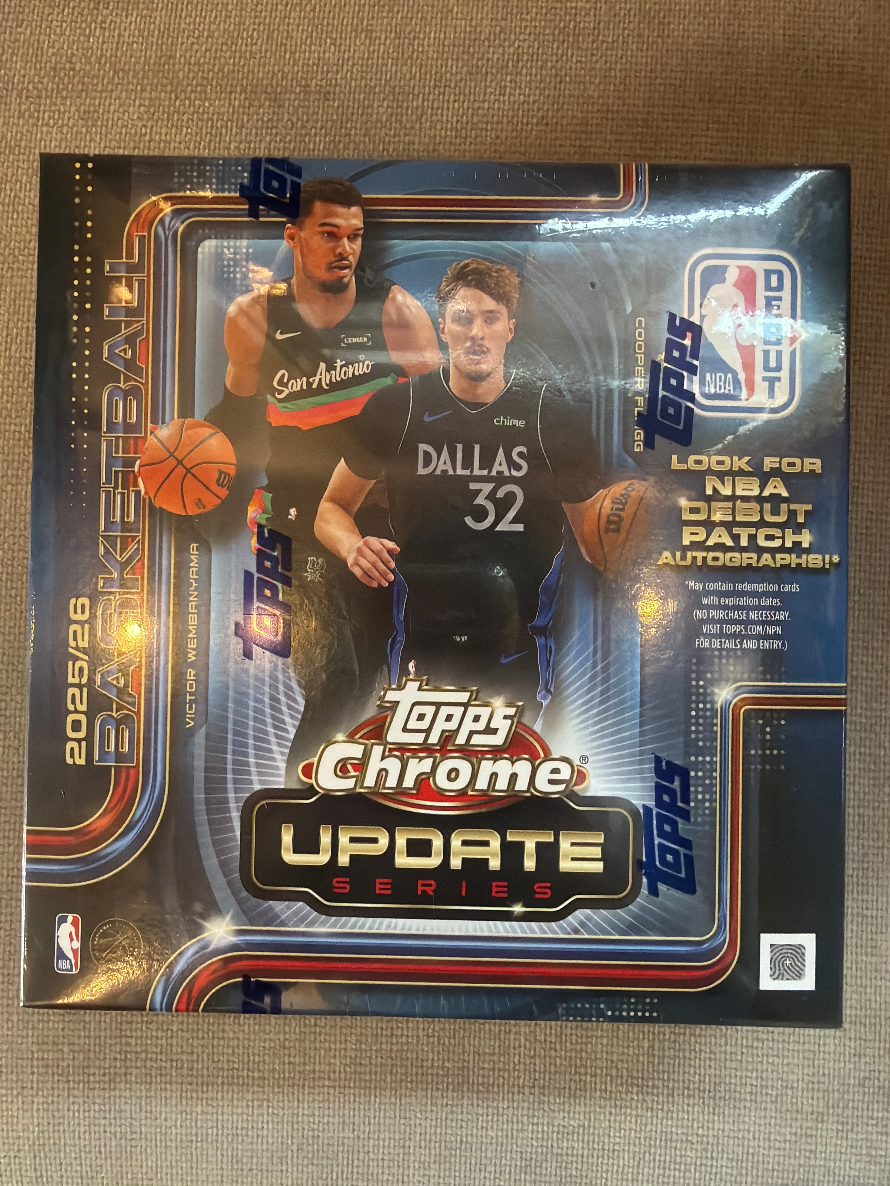 Topps Chrome Update NBA Mega Box
