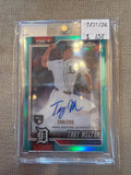 Troy Melton Topps Chrome Aqua Refractor Auto /299 (RAW)