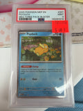 2025 Pokemon MEP EN Psyduck Meg Three Pack Blister PSA 9 (019)
