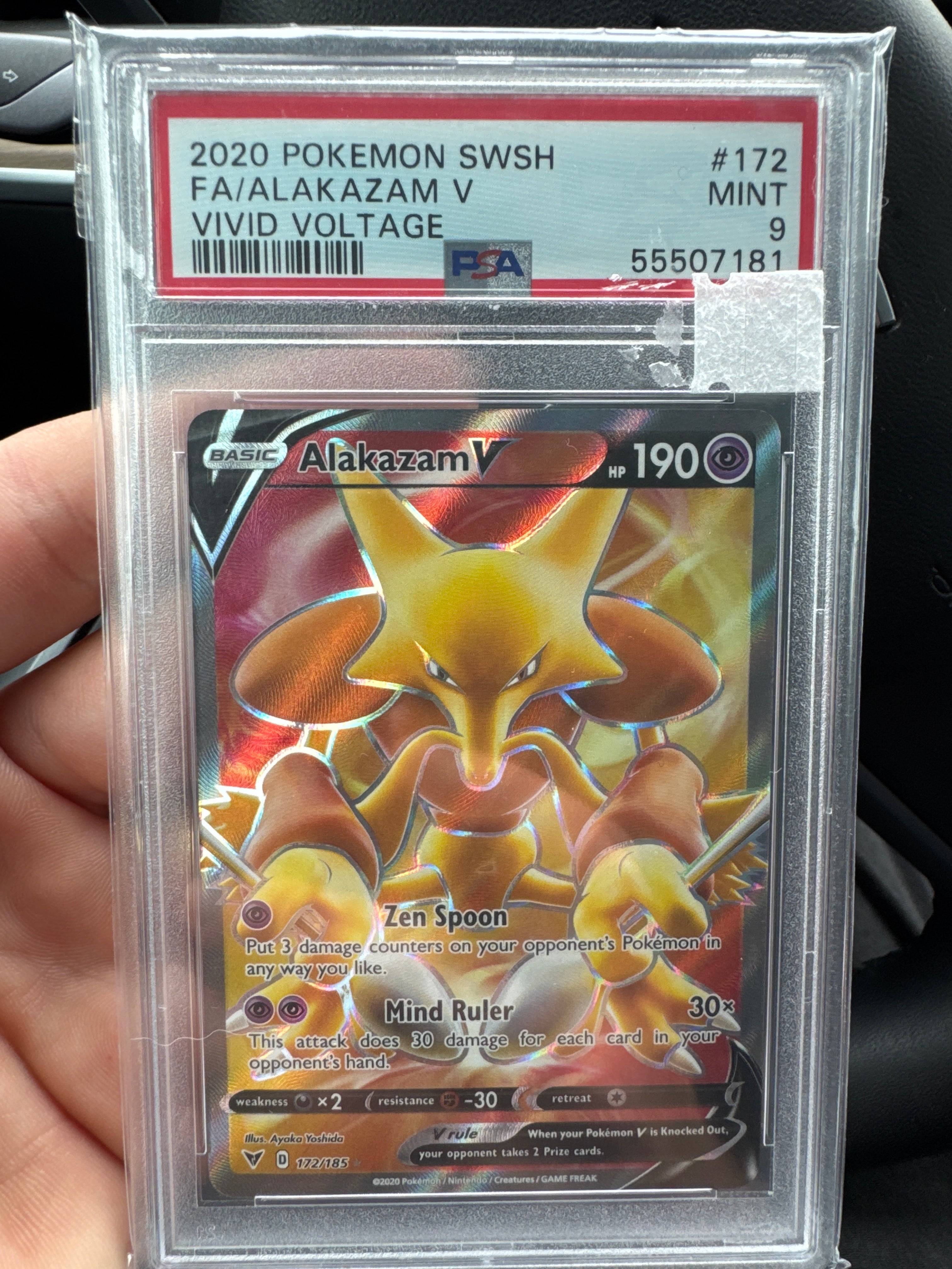 2020 Pokemon SWSH #172 PSA 9