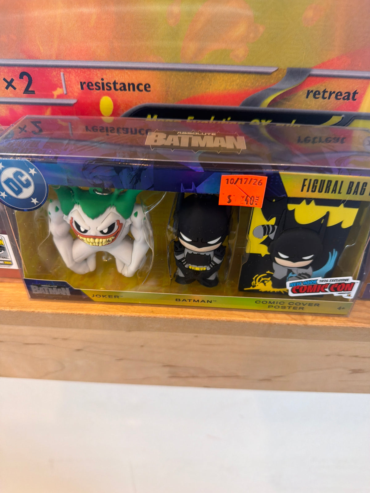 Comic con batman nycc bag clip 3