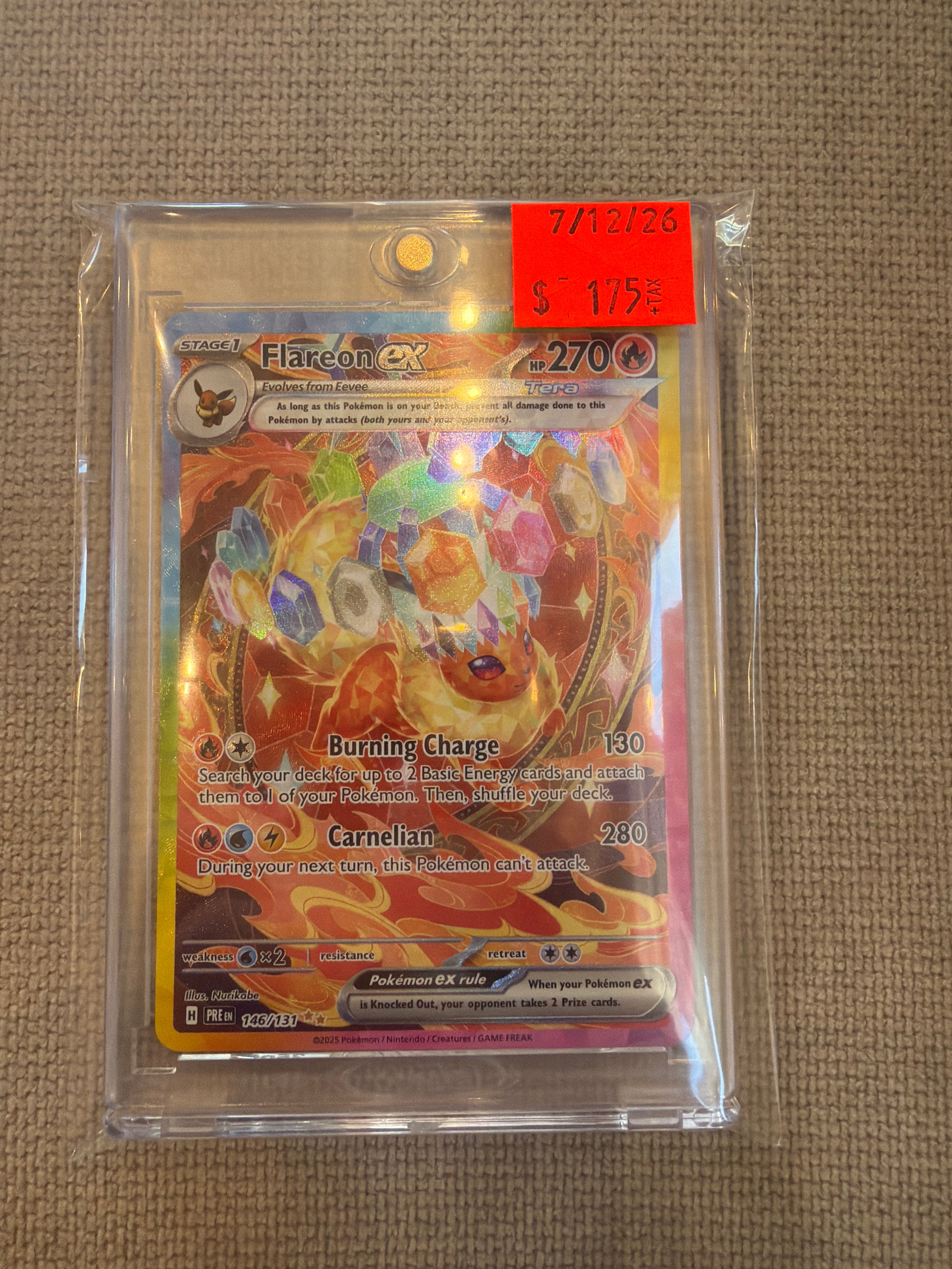 Flareon EX Prismatic (RAW)