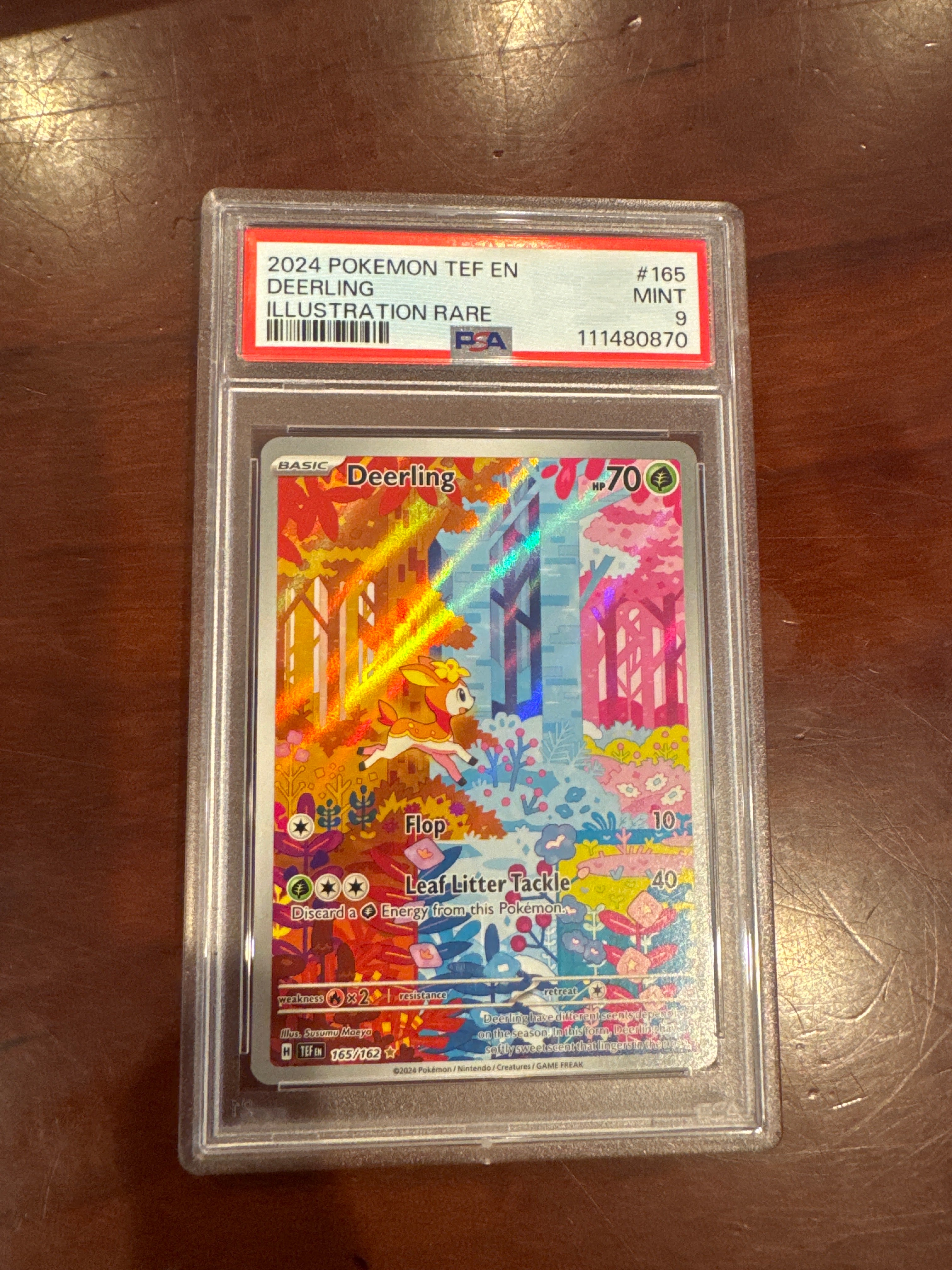 Deerling IR Temporal Forces PSA 9 (870)
