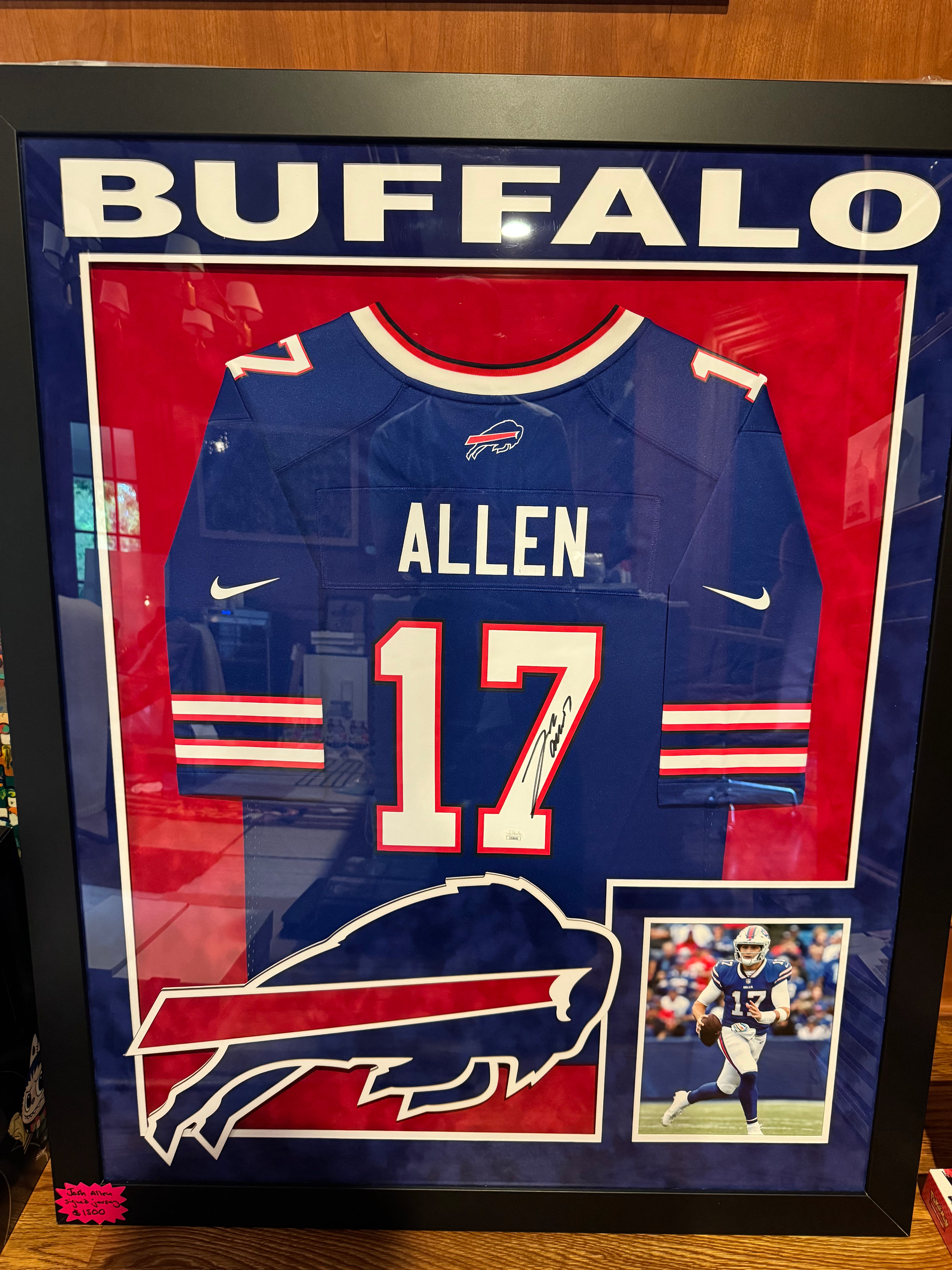 Josh Allen Signed Authentic Jersey