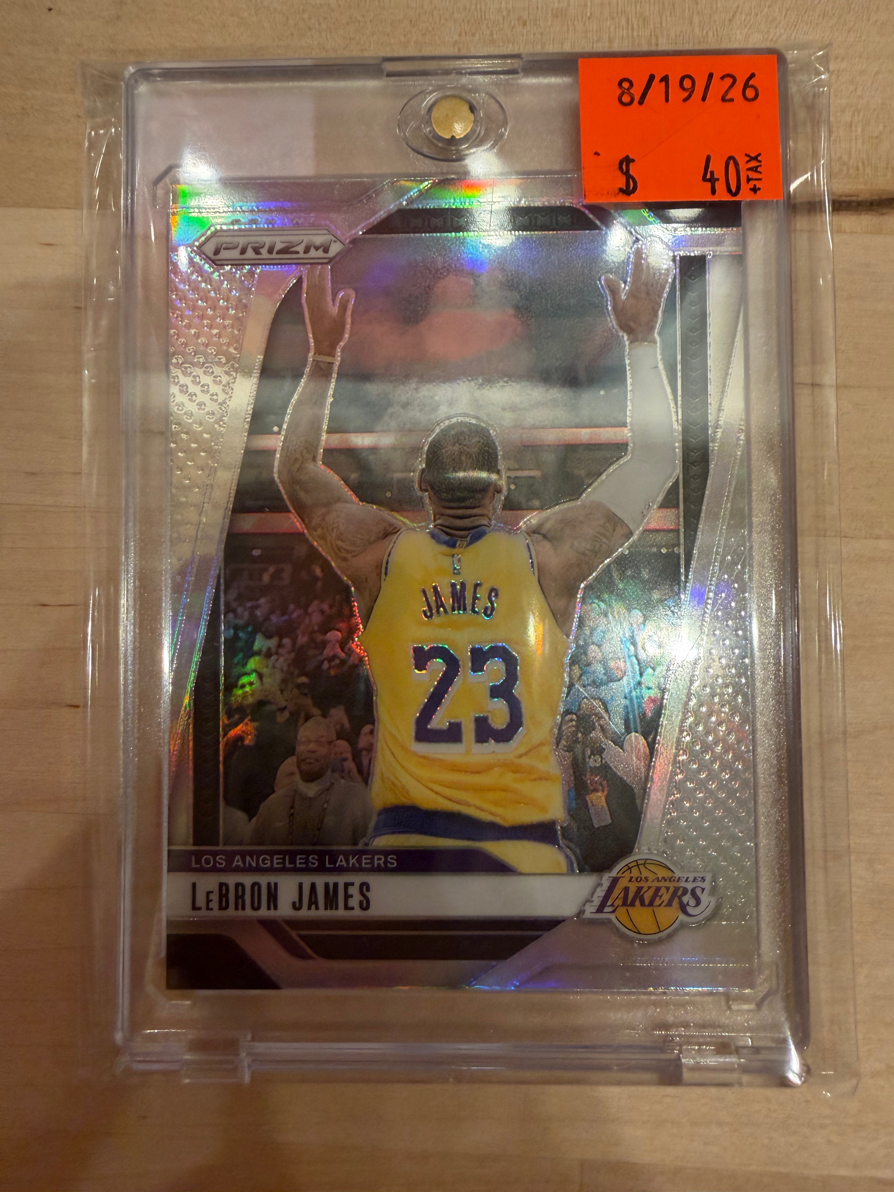 Lebron James Silver 2024 Prizm (RAW)