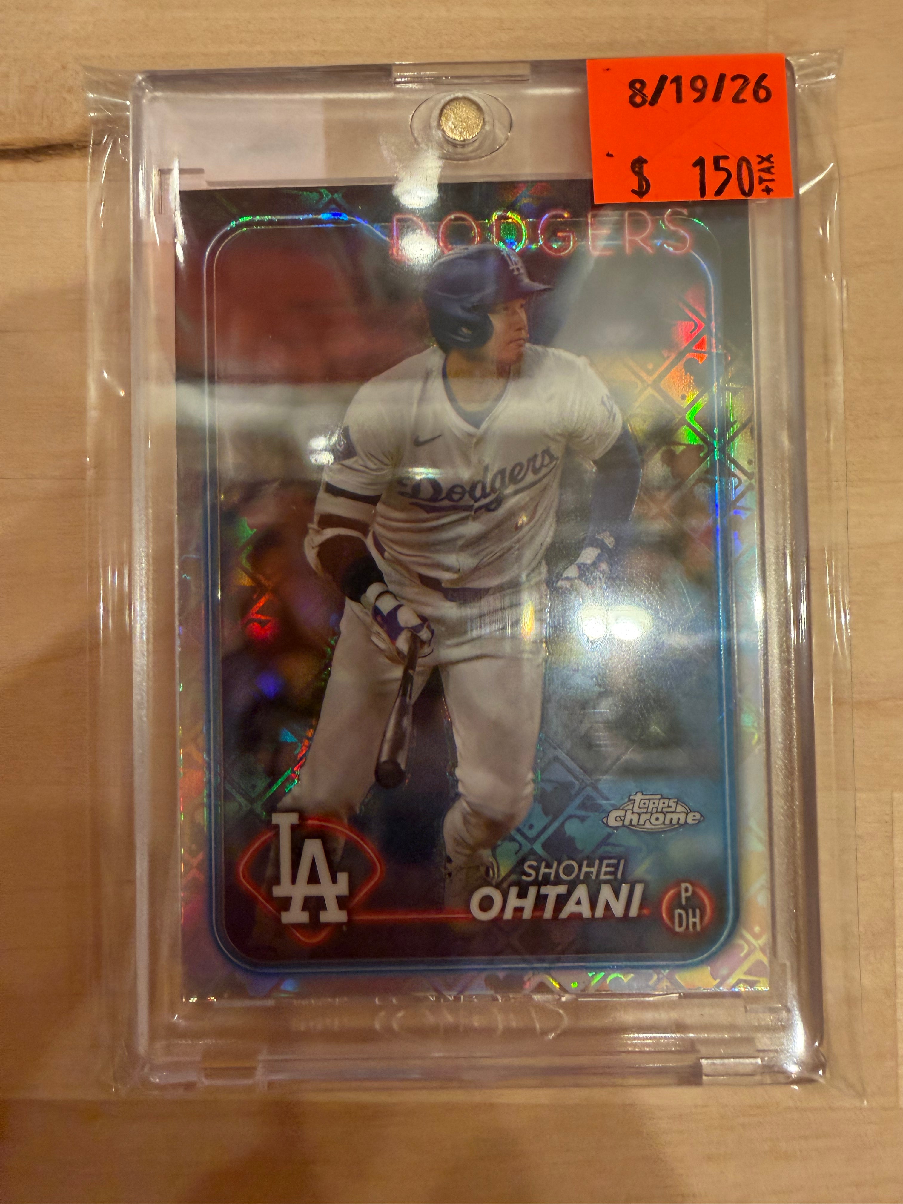 Shohei Ohtani Topps Logofractor (RAW)